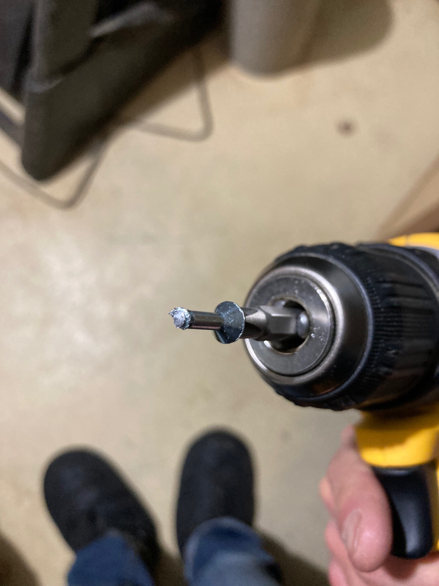 This happened a few times before I finally realized I was using too small a bit for the pilot holes.