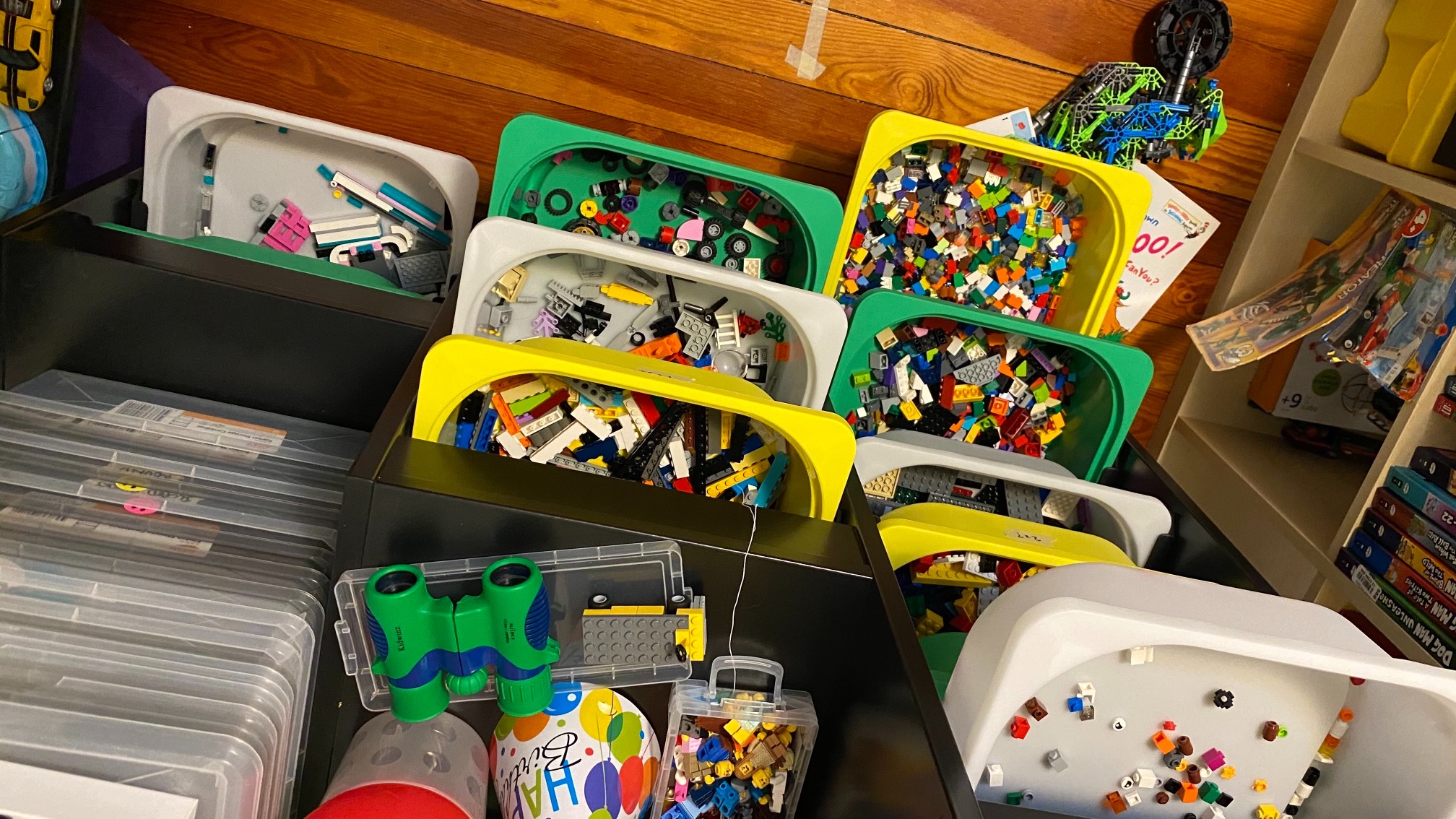 Sorting Legos with the Bach Cello Suites on is relaxing in a way.