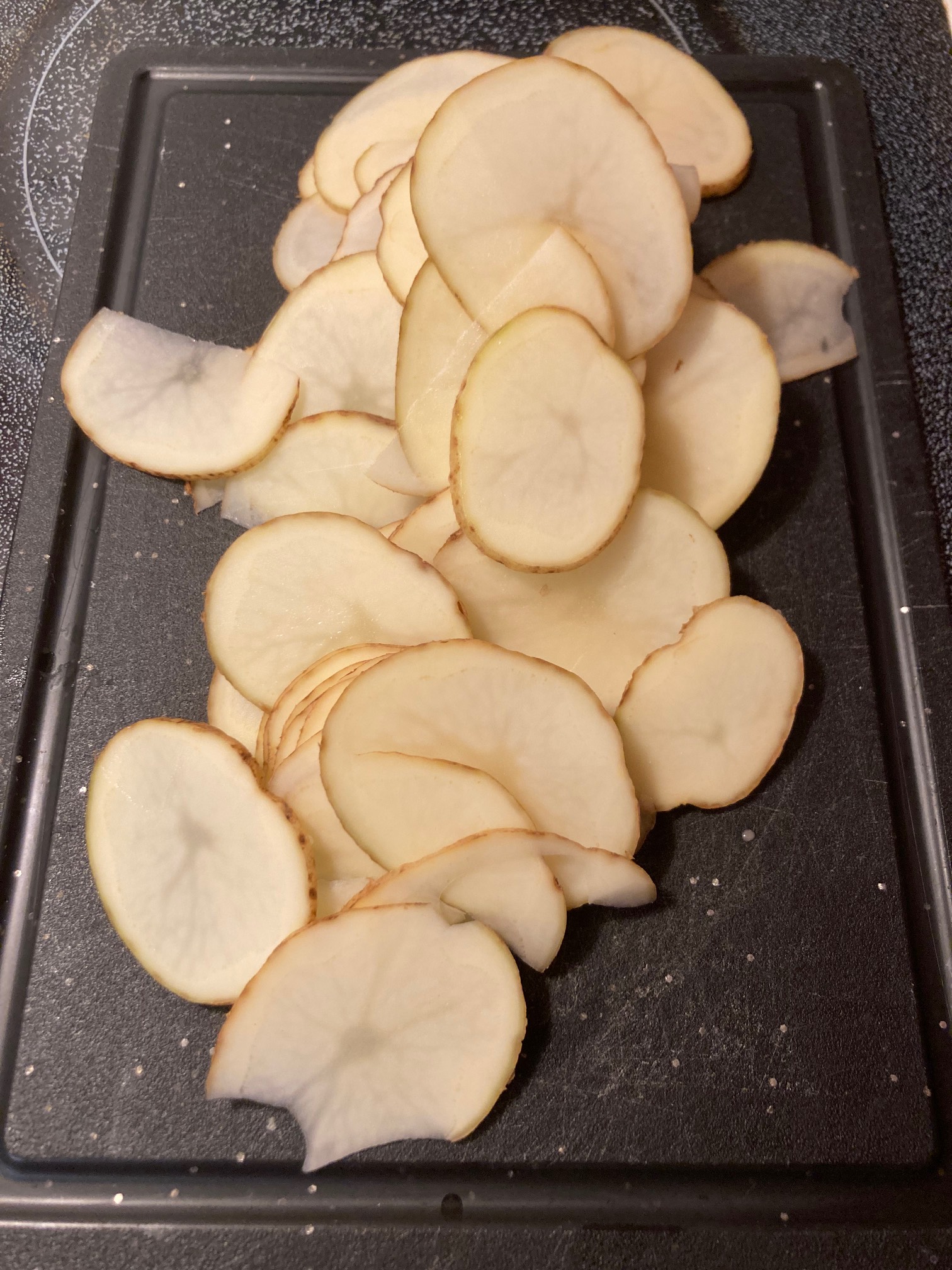 Over in the Sure Why Not department, I’m making potato chips.