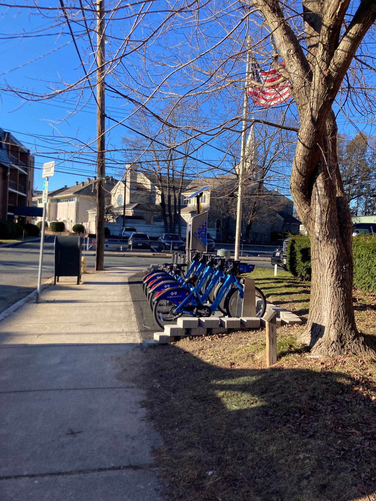 Hey, we have bluebikes now. I could freeze myself with wheels now.