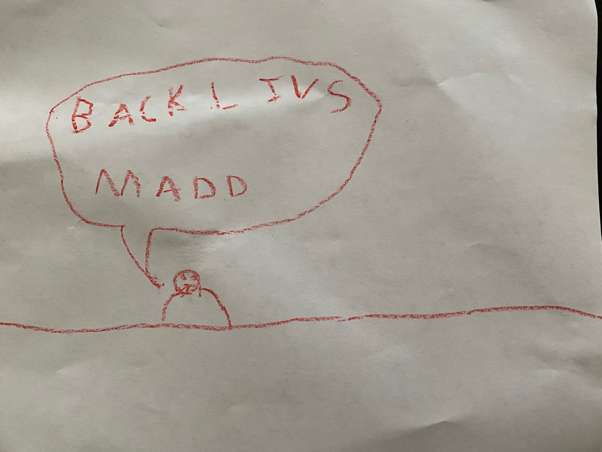 One of the few downsides of Black Lives Matter being everywhere is that, to a five-year-old, it’s ju
