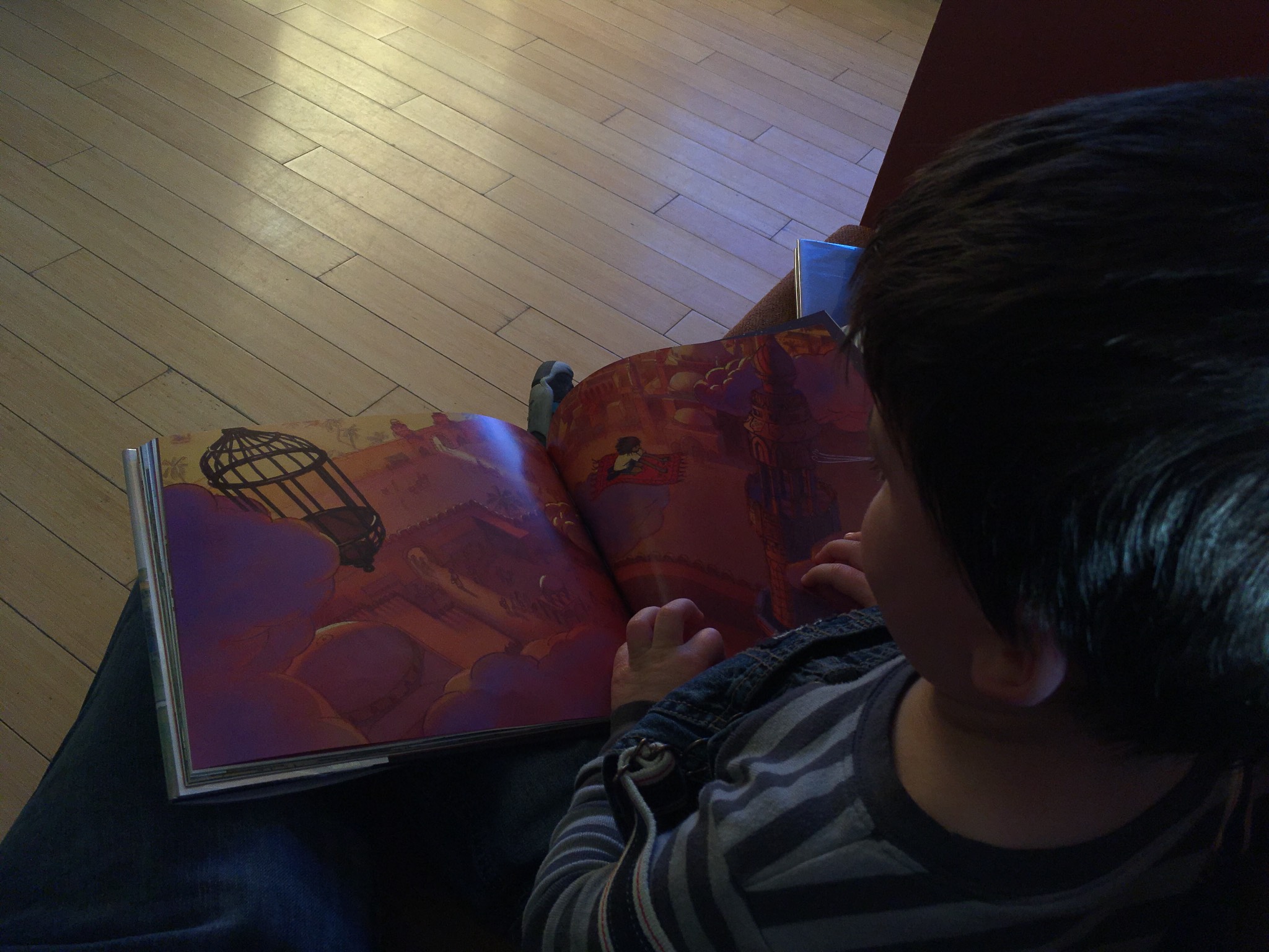 Ahh, wordless books are such a good break if you haven't really been feeling the selections in the p