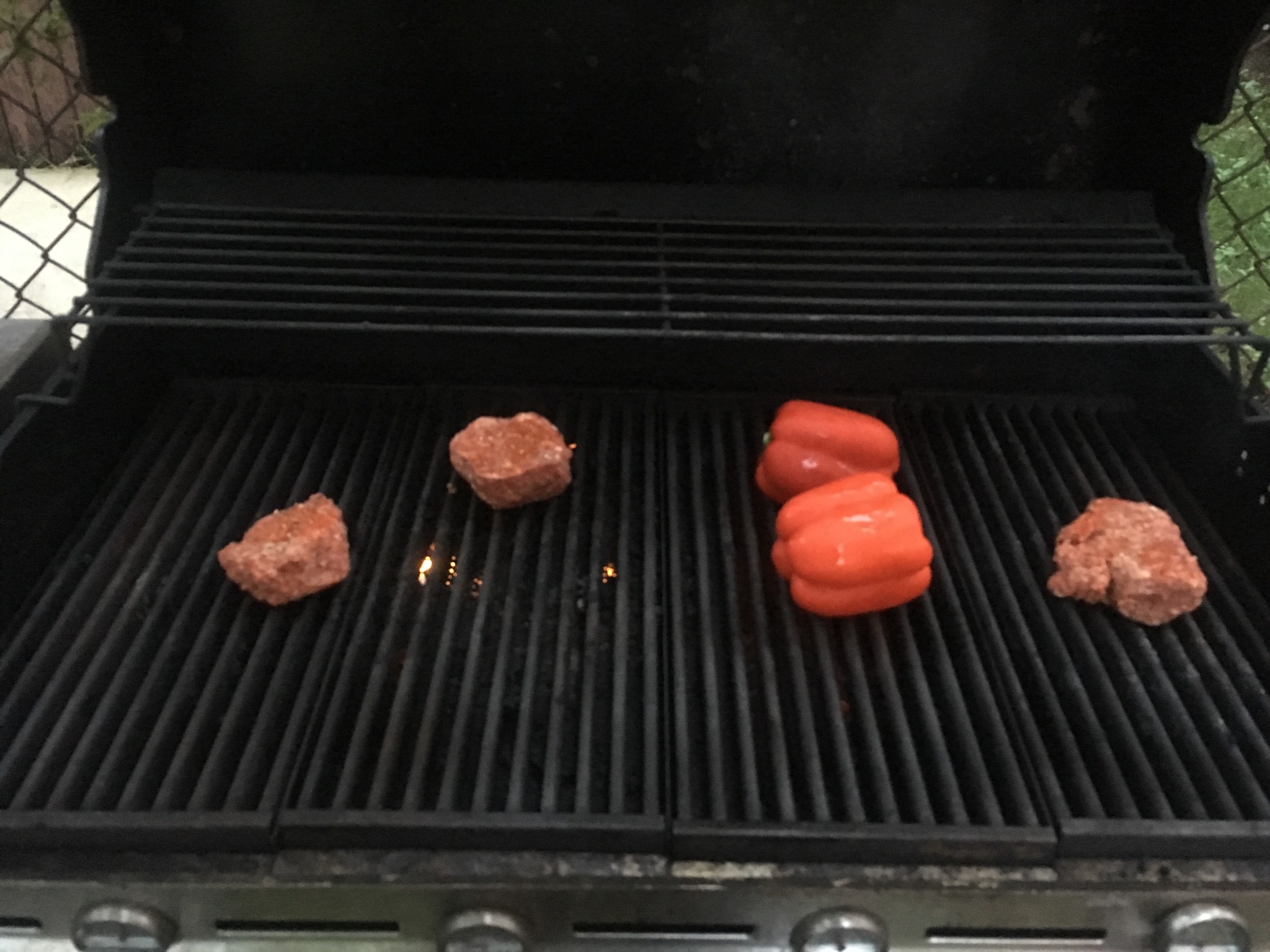 I grilled today because I felt morose re: part twelve million of What Do I Actually Want Out of a Ca
