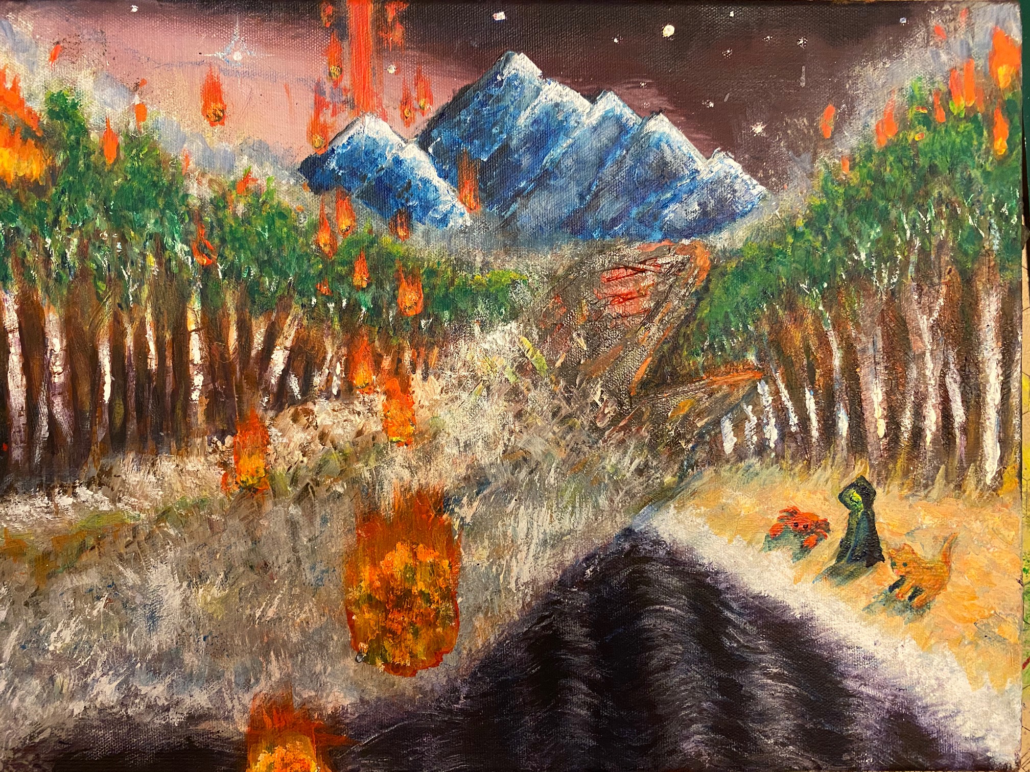 I tried to fix the mountains, so I guess I’ll be trying to fix the mountains again. Also not sure ab