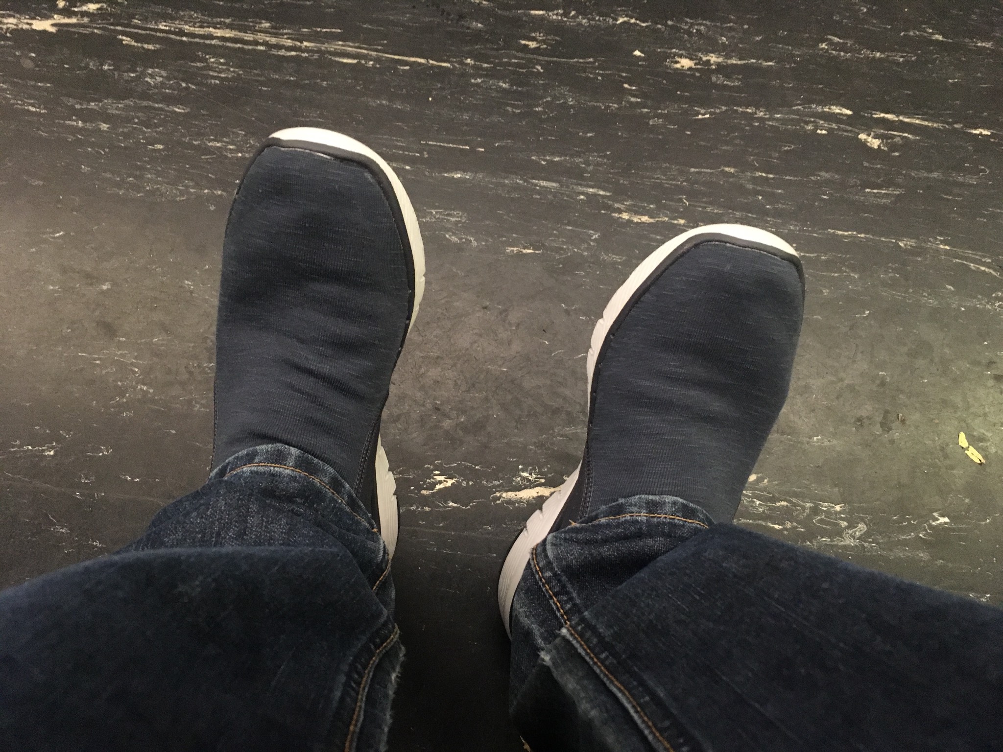 Wrecked another pair of shoes, so got these which are a change of pace for me. I've always had laces