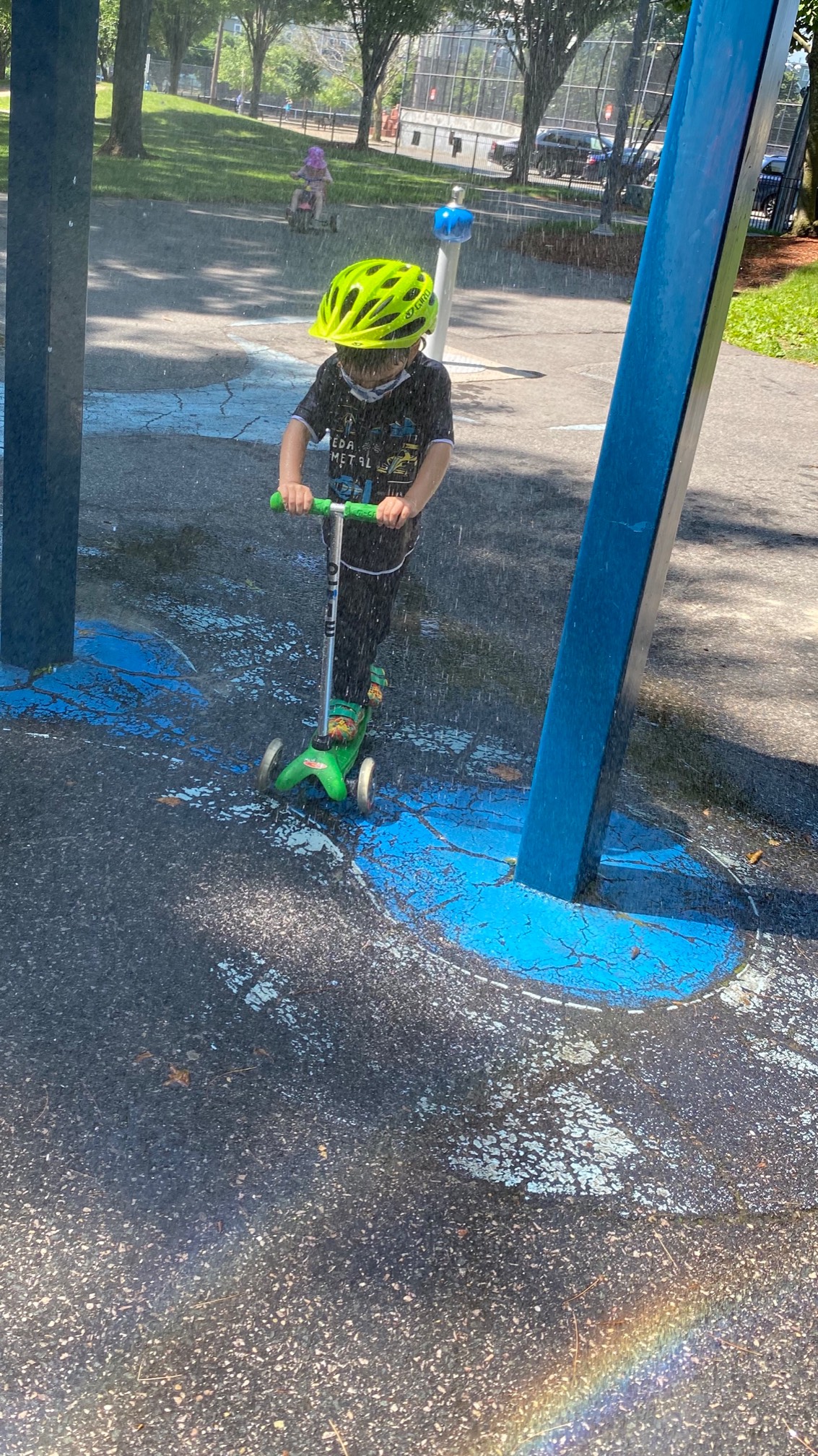 Artificial rain: We needed it.