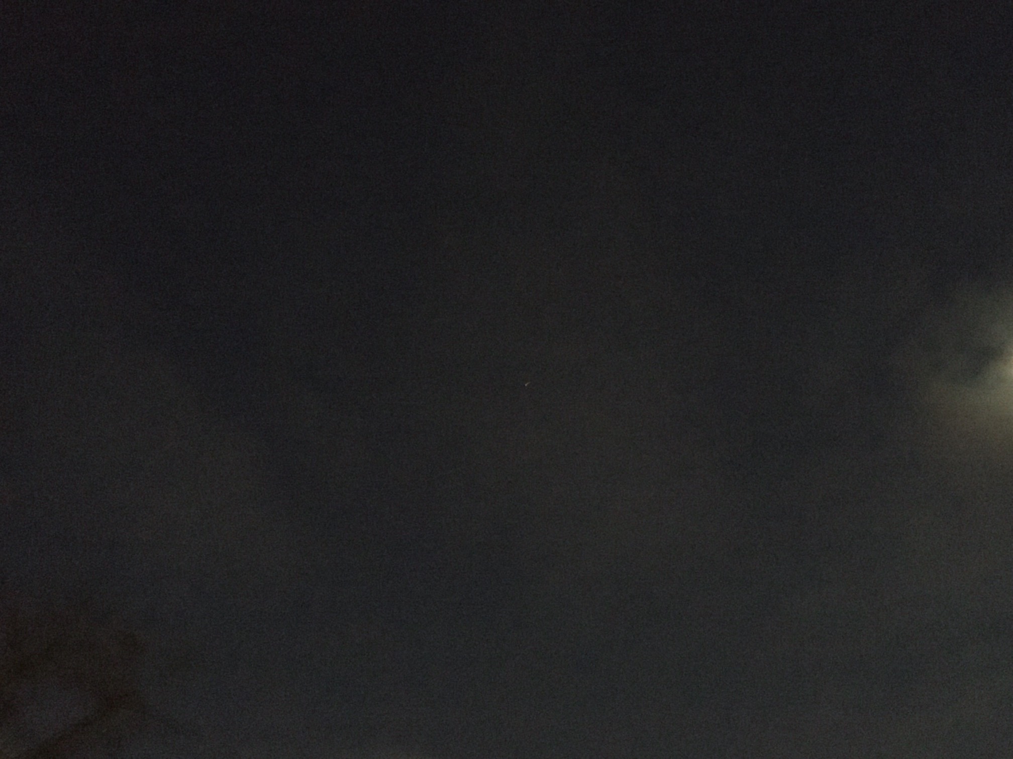 I took the guy out to a parking lot with a bunch of snow mountains in it, and I happened to see Jupi