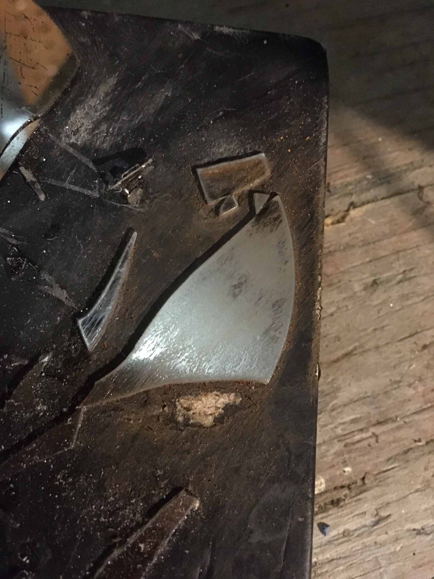 I’m continuing to sand my physical art project. It seems futile, but I’m no longer frustrated that i