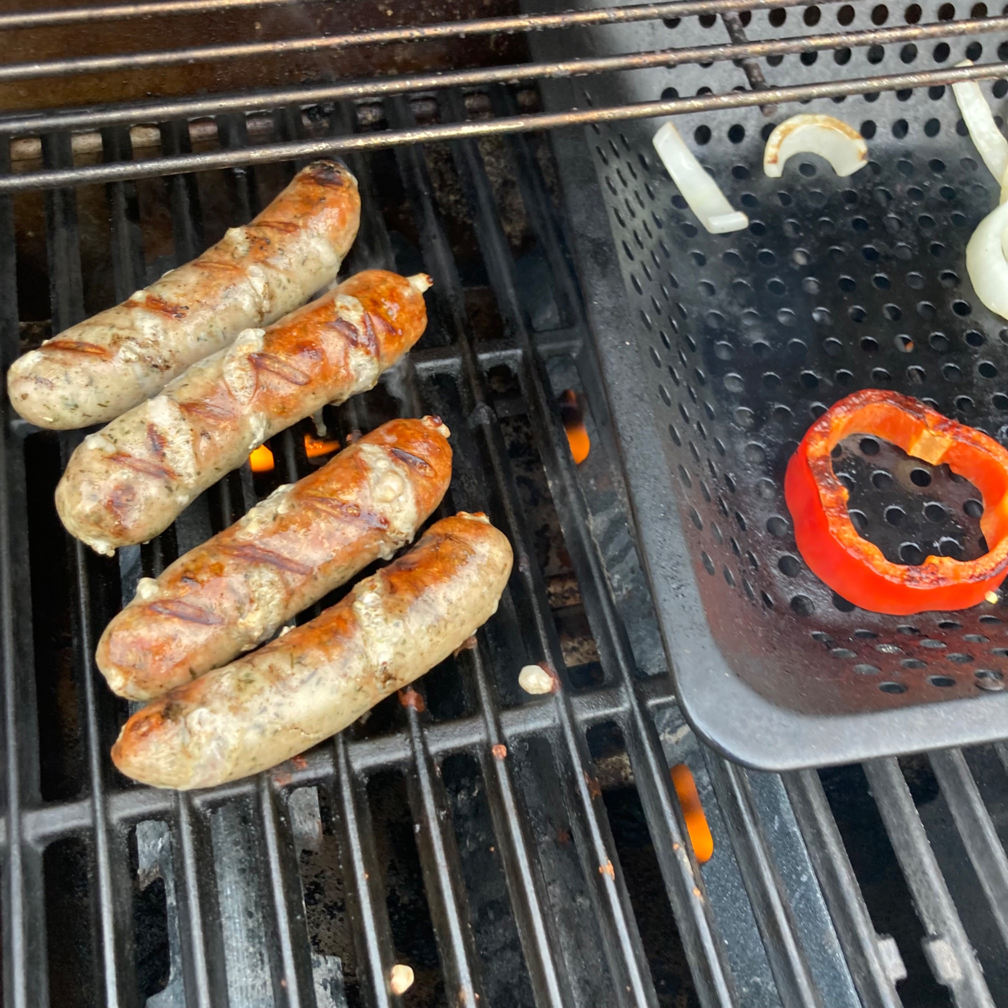 Every once in a while, I look at sausages and think of people in Chicago saying “SASSAGES!”