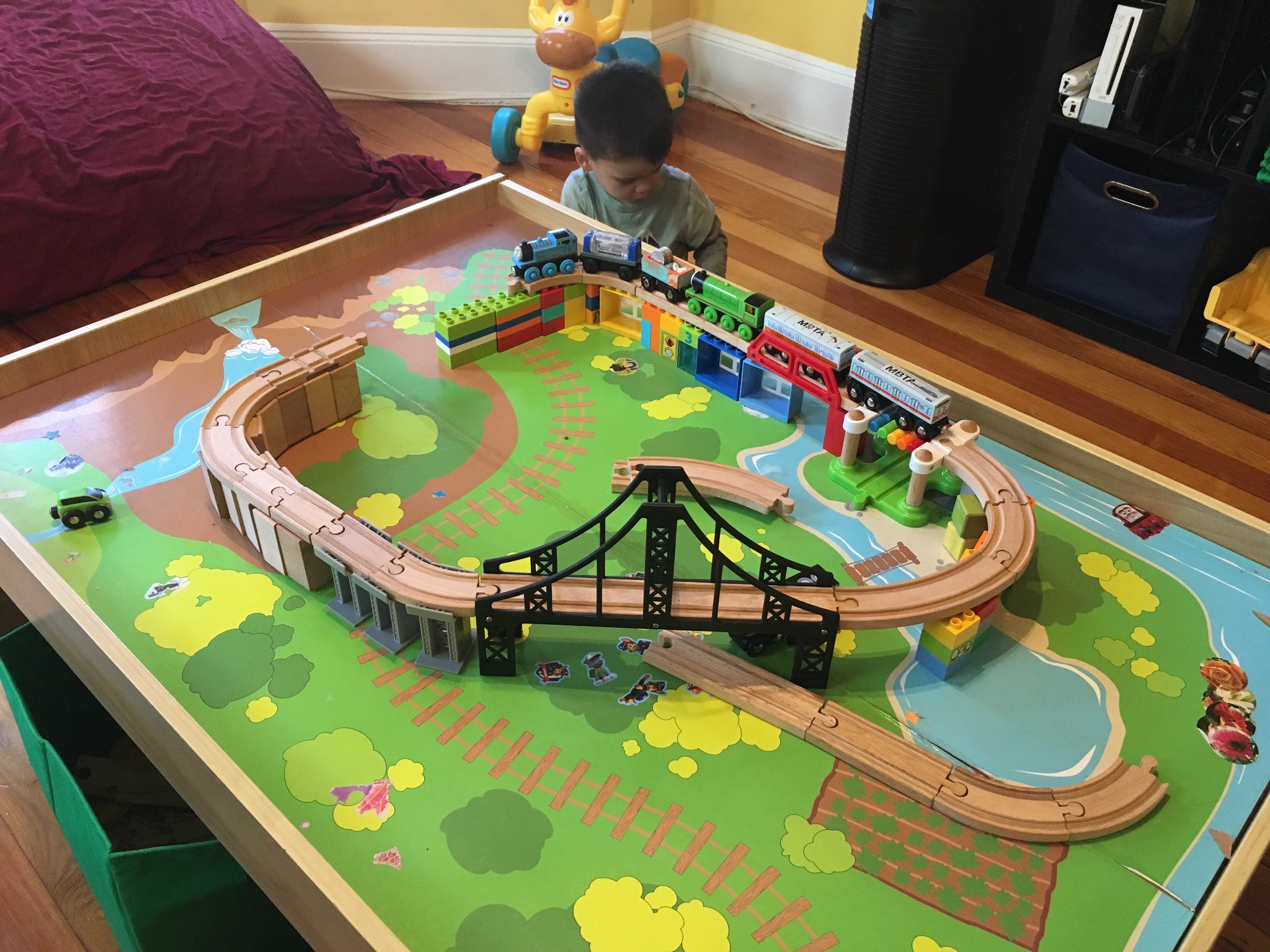 A lot has gone into the construction of this elevated railway. I guess these projects are never easy