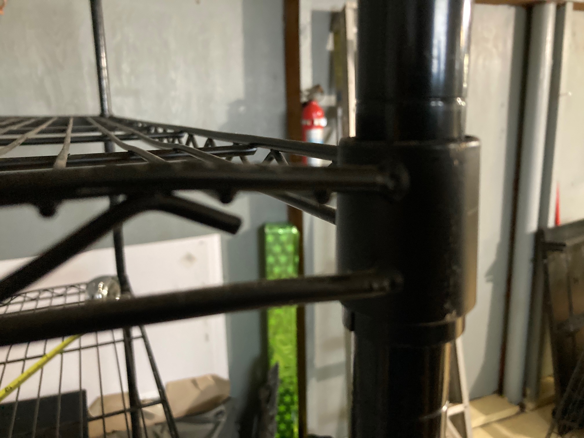 Some of these shelves don’t sit evenly no matter how much adjusting you do. It turns out that’s b