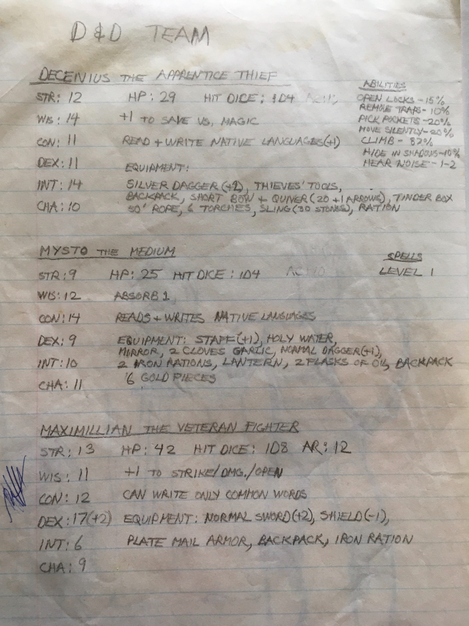 After knowing only Palladium, I discovered D&D by finding some Basic/Expert thing at the library, ma