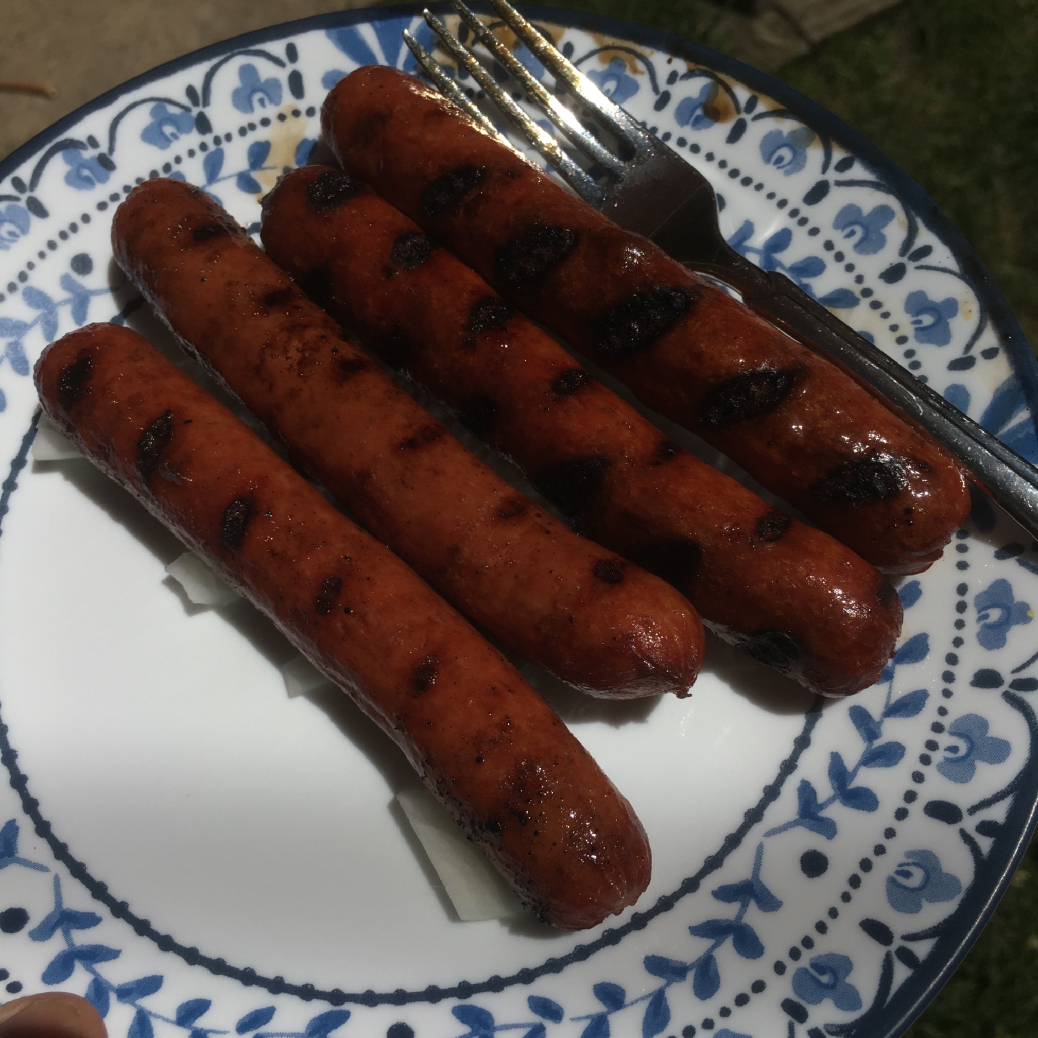 I’m still amazed by the ratio of tastiness to effort of grilled hot dogs.