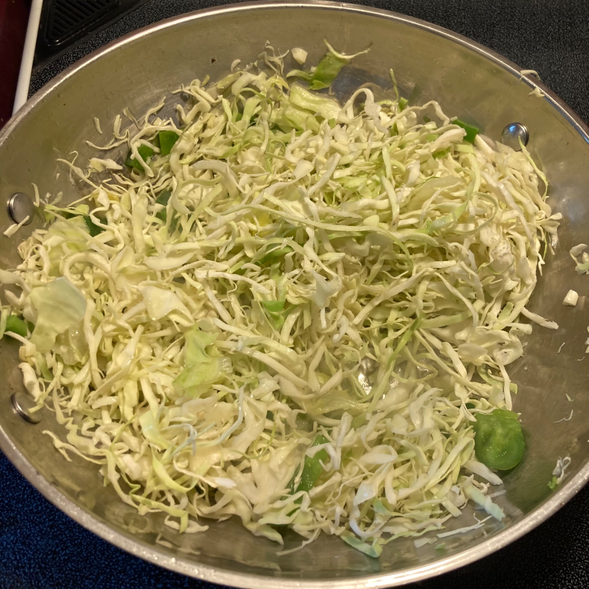 Stir-frying packing material