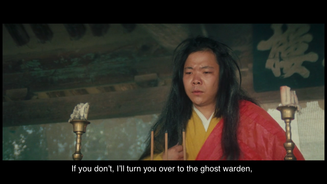 Dang. Ghost warden sounds really serious.