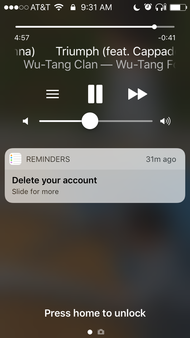 Aw shit, I almost forgot!