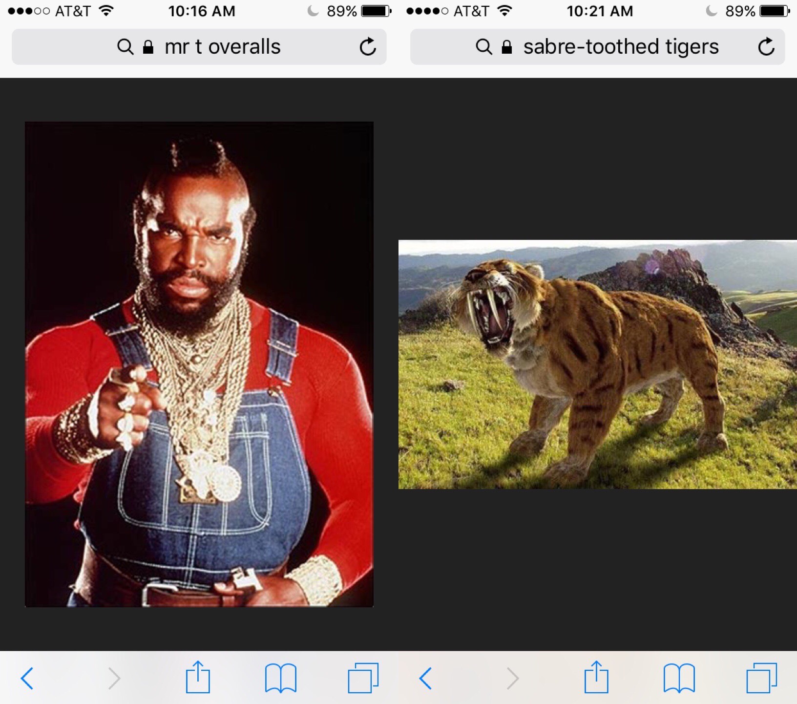 The main use of my phone now is running image searches to explain concepts to the guy.