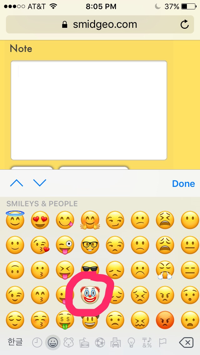 That's an off-putting thing to notice while scrolling through emoji.
