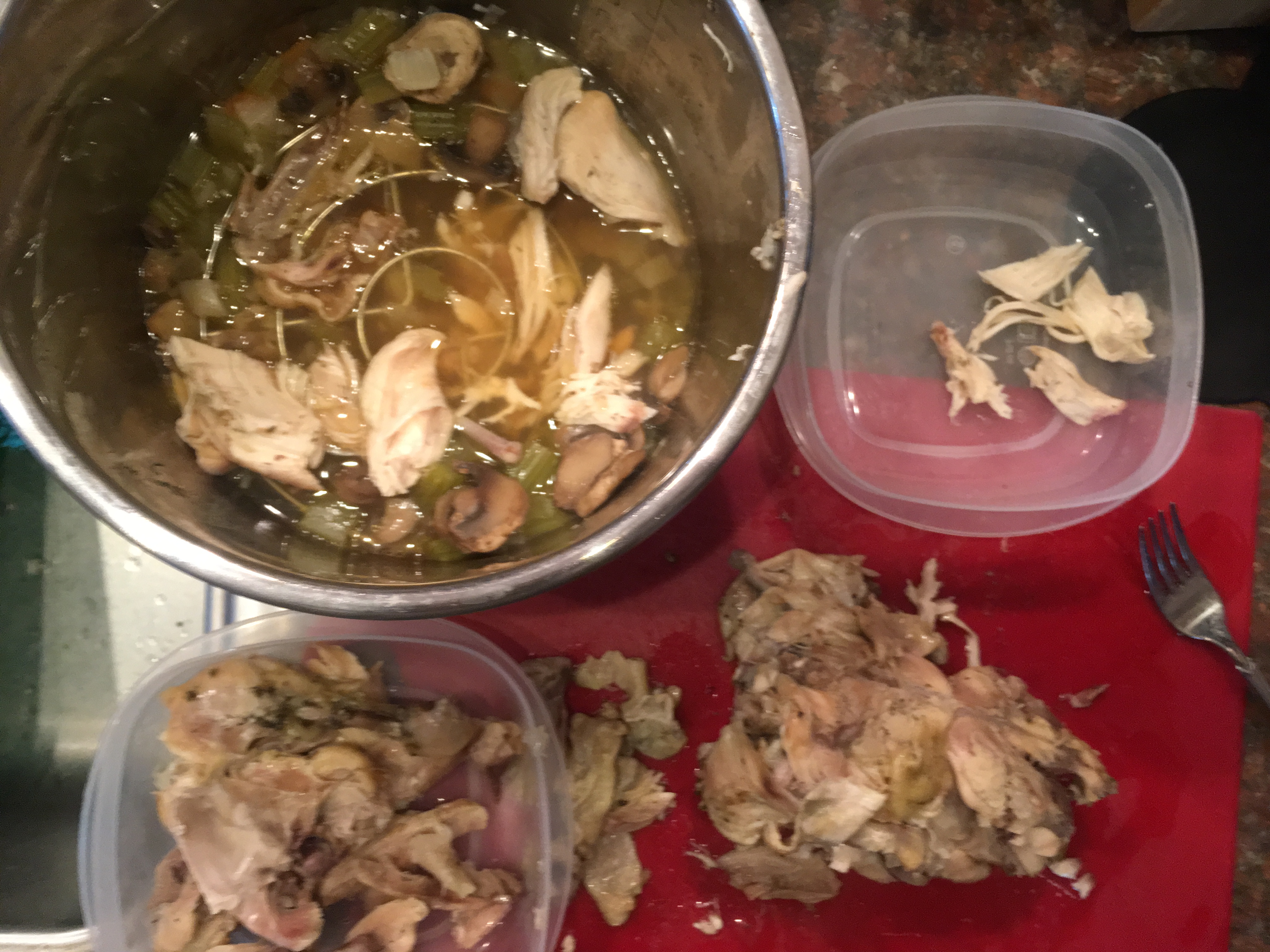 Instant Pot frozen whole chicken turned out to taste like boiler chicken. No comparison to roasted w