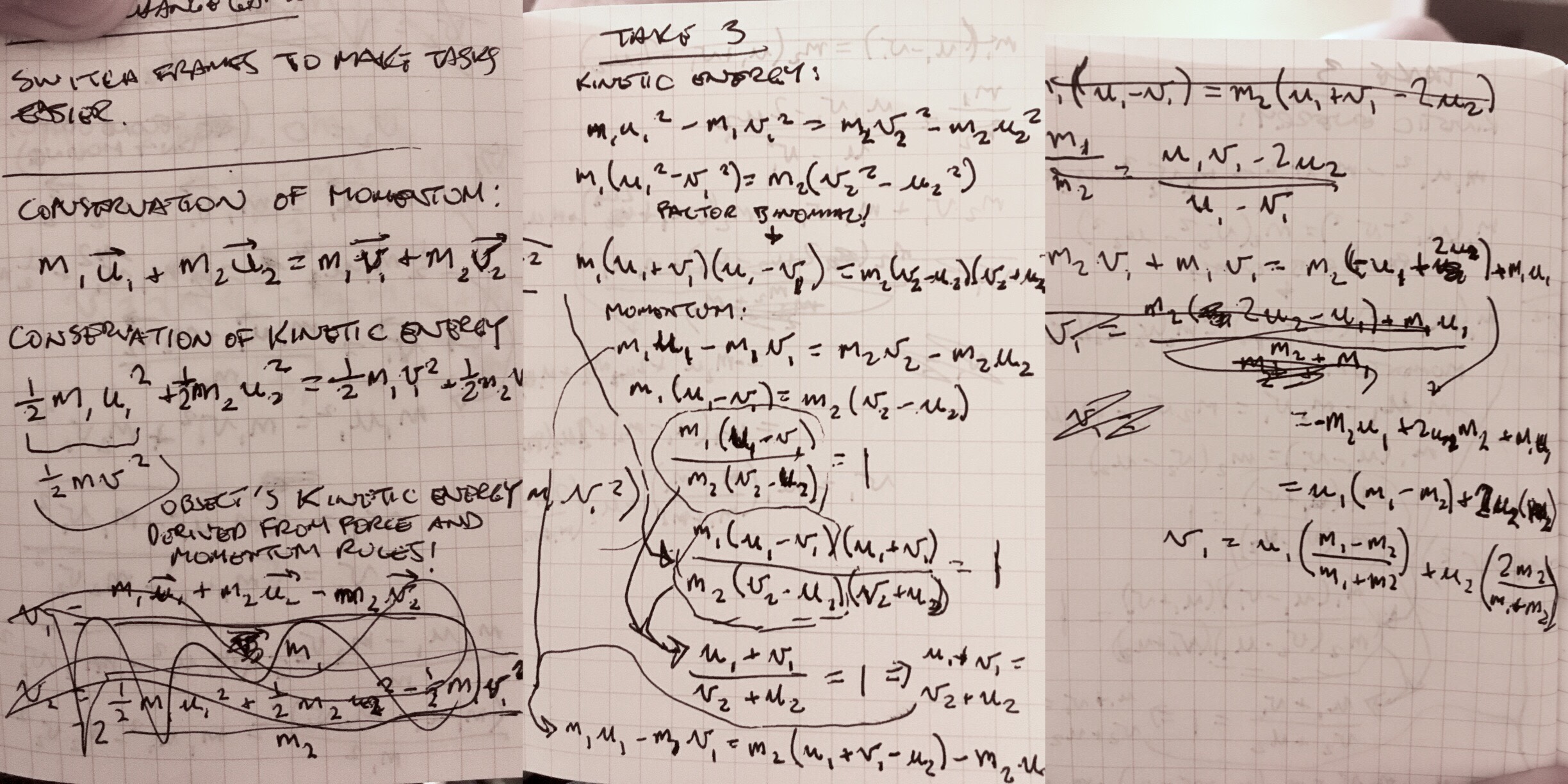 I have to take a moment to acknowledge how hard simply solving a system of equations is. I was puzzl