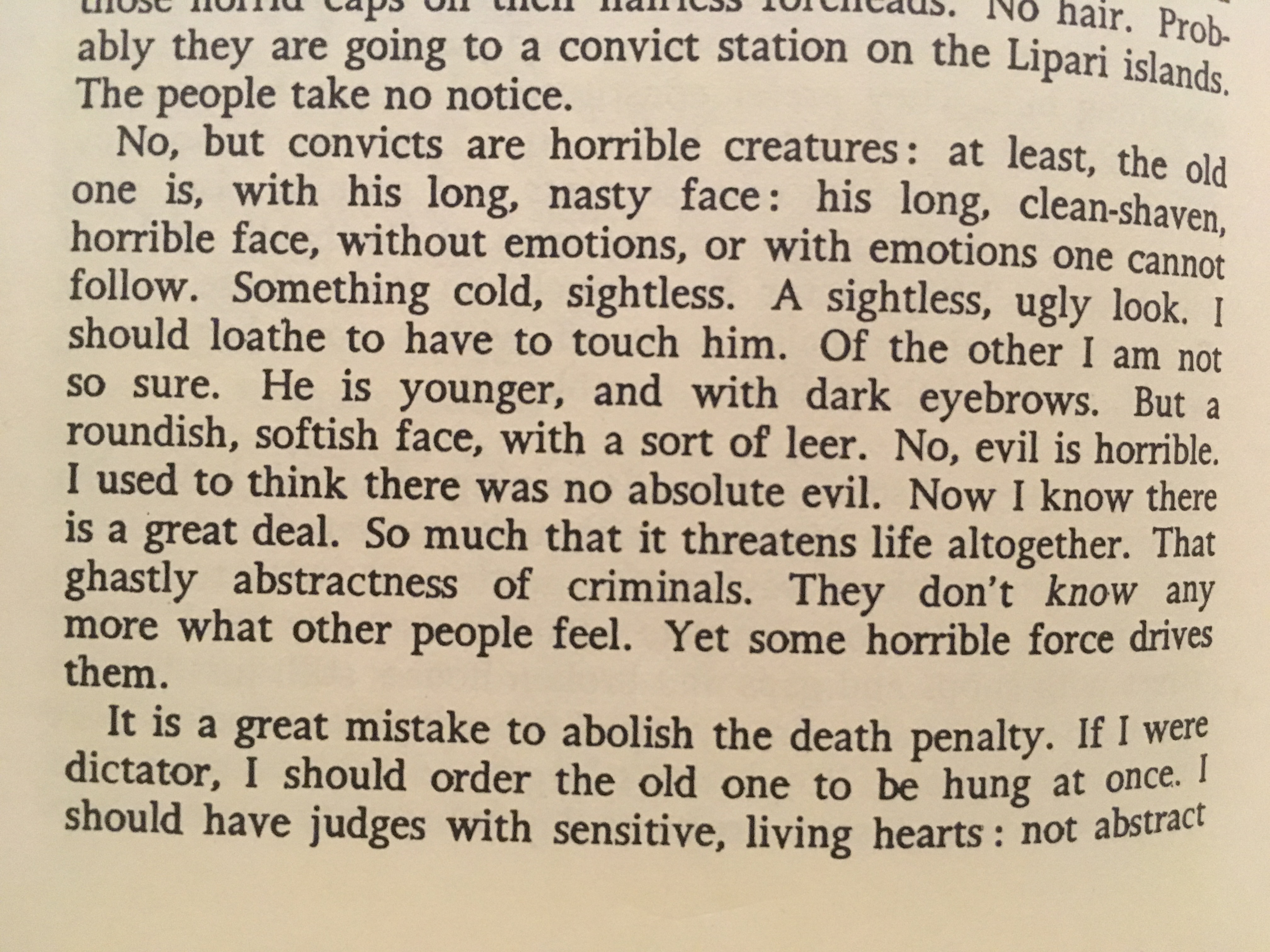 DH Lawrence was an idiot.