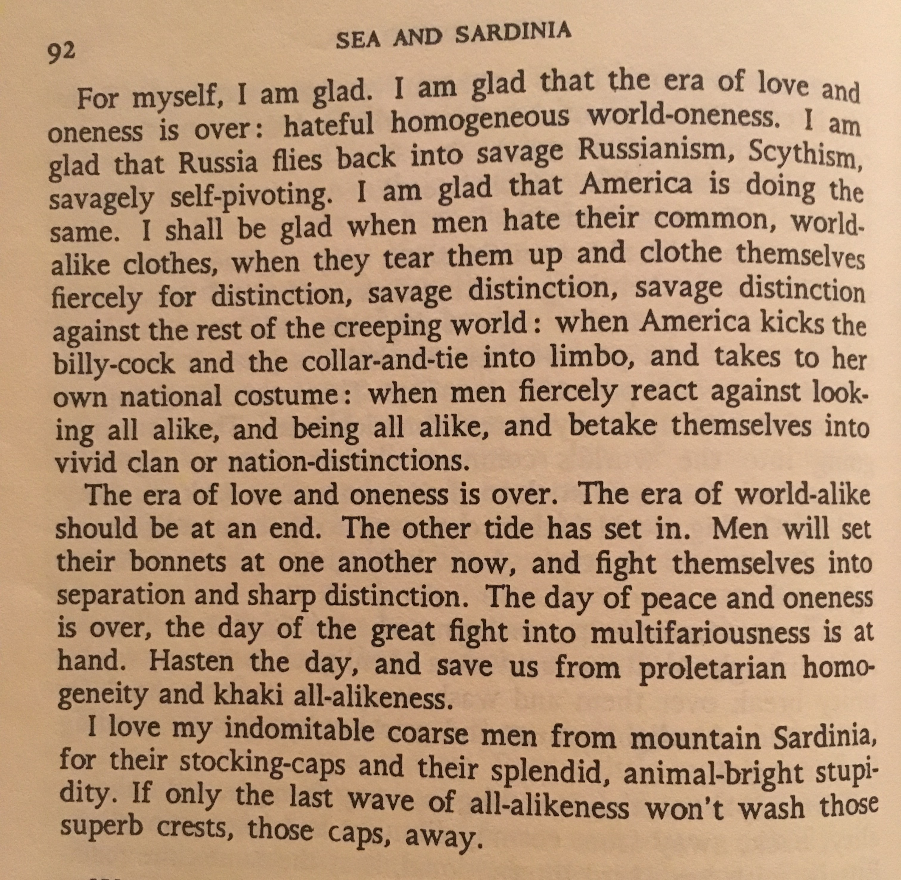 OK, I'm ending my hate-reading here. In conclusion, DH Lawrence really needed an ass kicking.