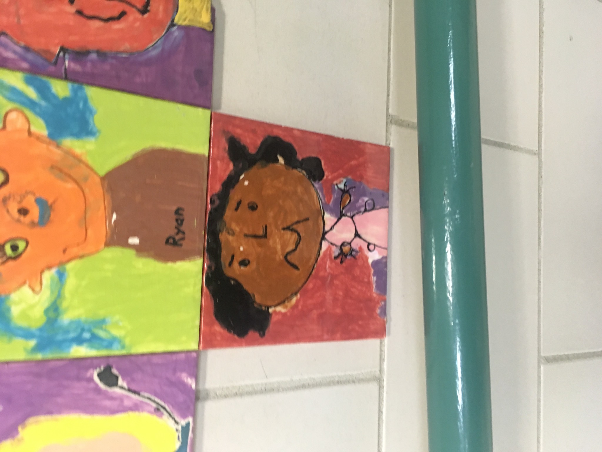 Whoever this kid is, she is a great artist.