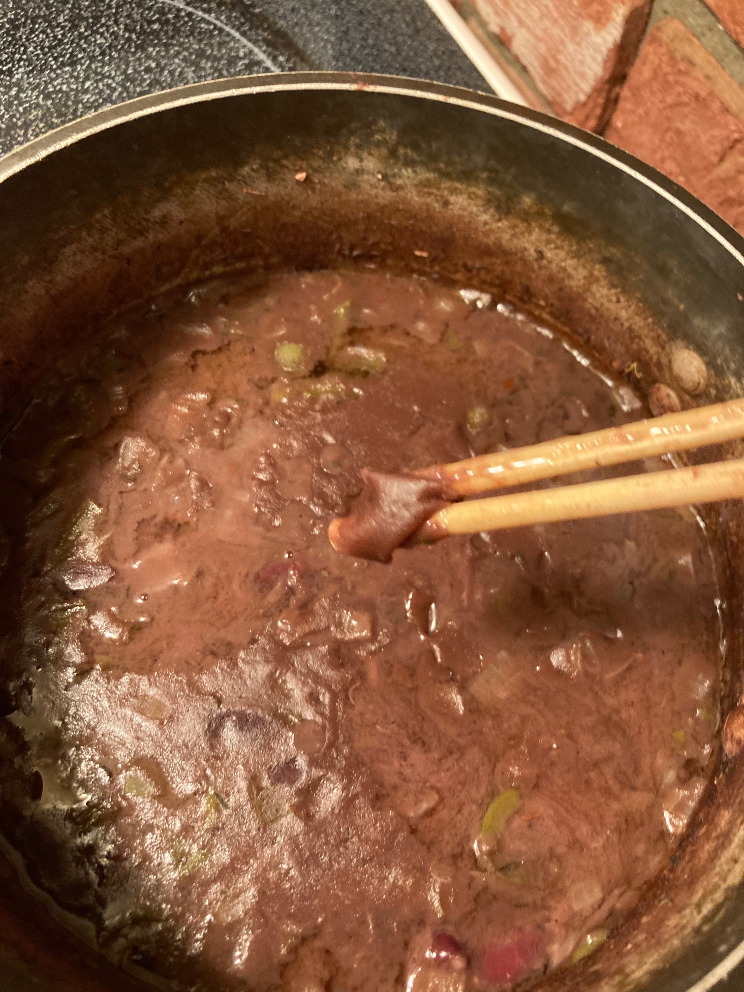 This skin on the chili has made it occur to me: You could have a beanskin rug.