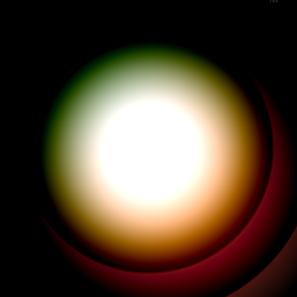 Concentric gradient circles