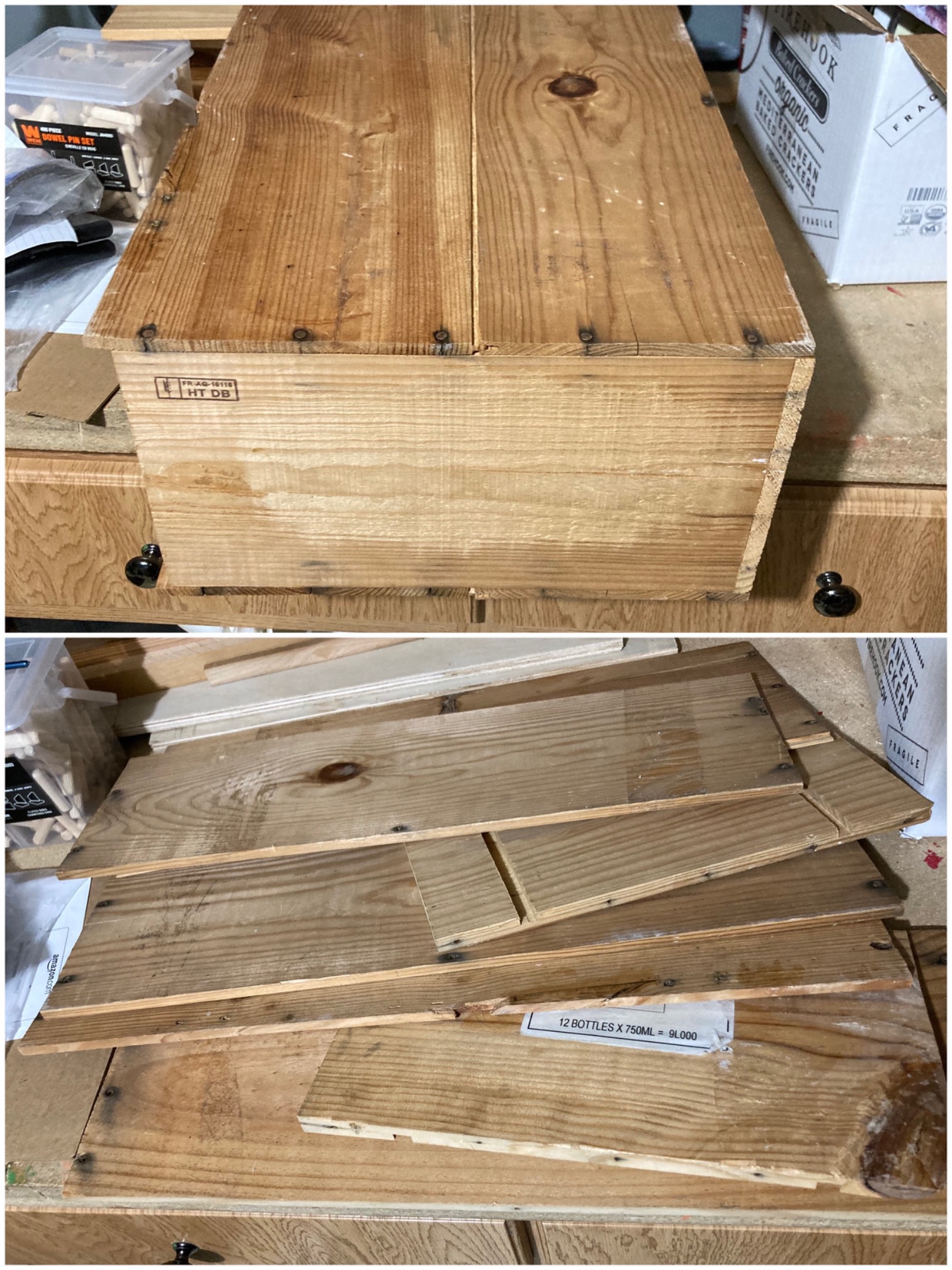 I enjoyed taking apart this box.