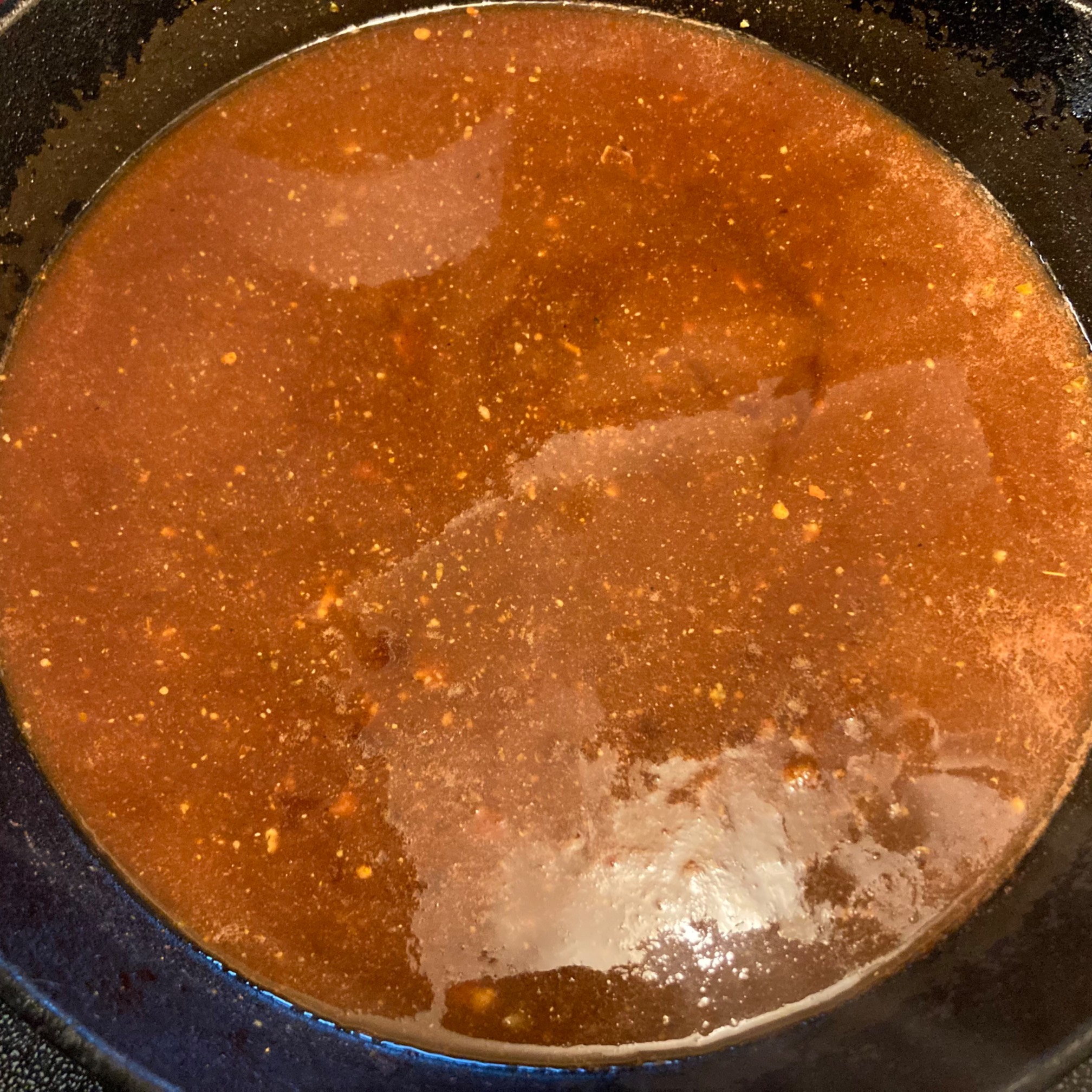 Making artisanal homemade BBQ sauce even though everyone’s just going to be like “Yup that’s BBQ sau