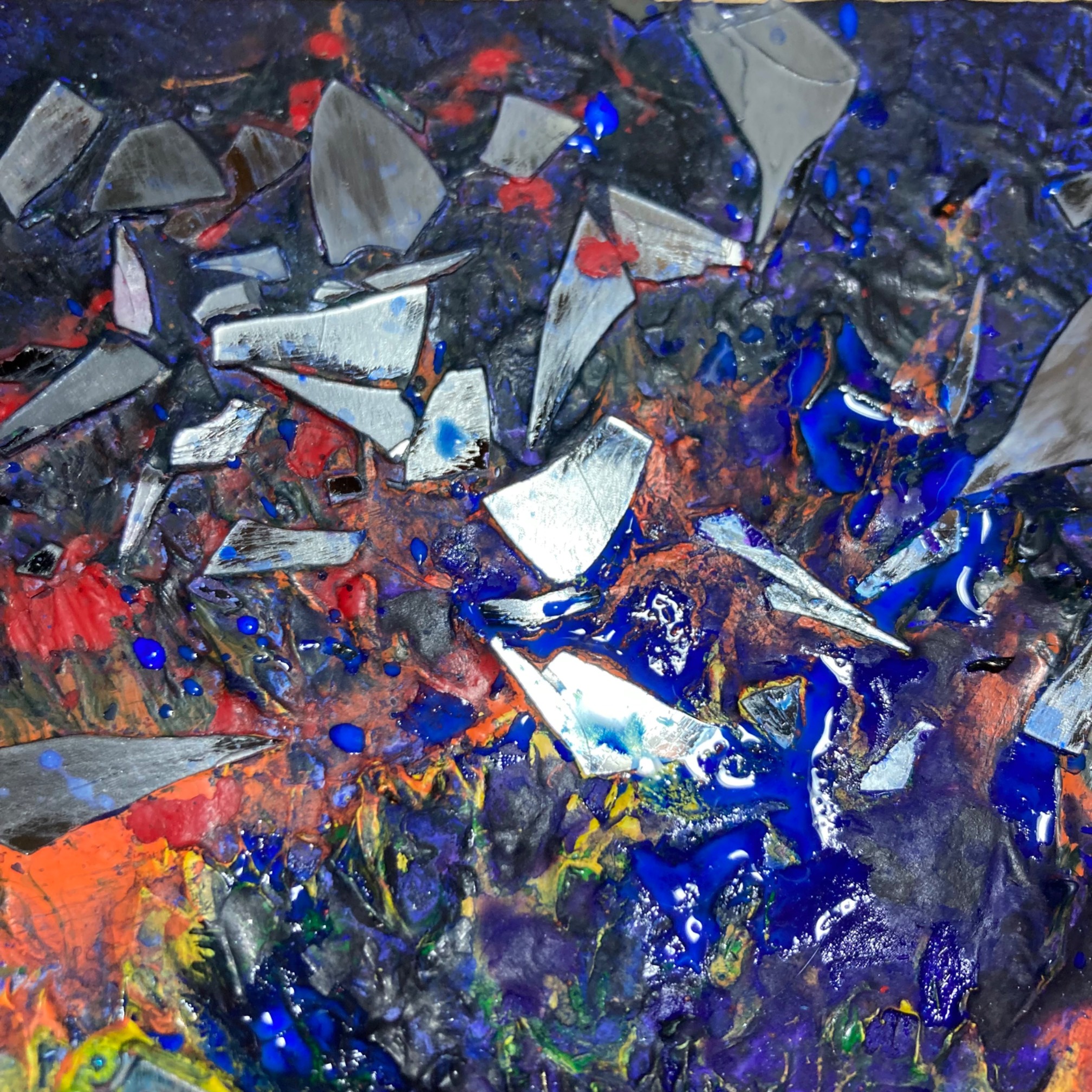 I’m not all that different from those machines that used to be in malls that would paint a splatter 