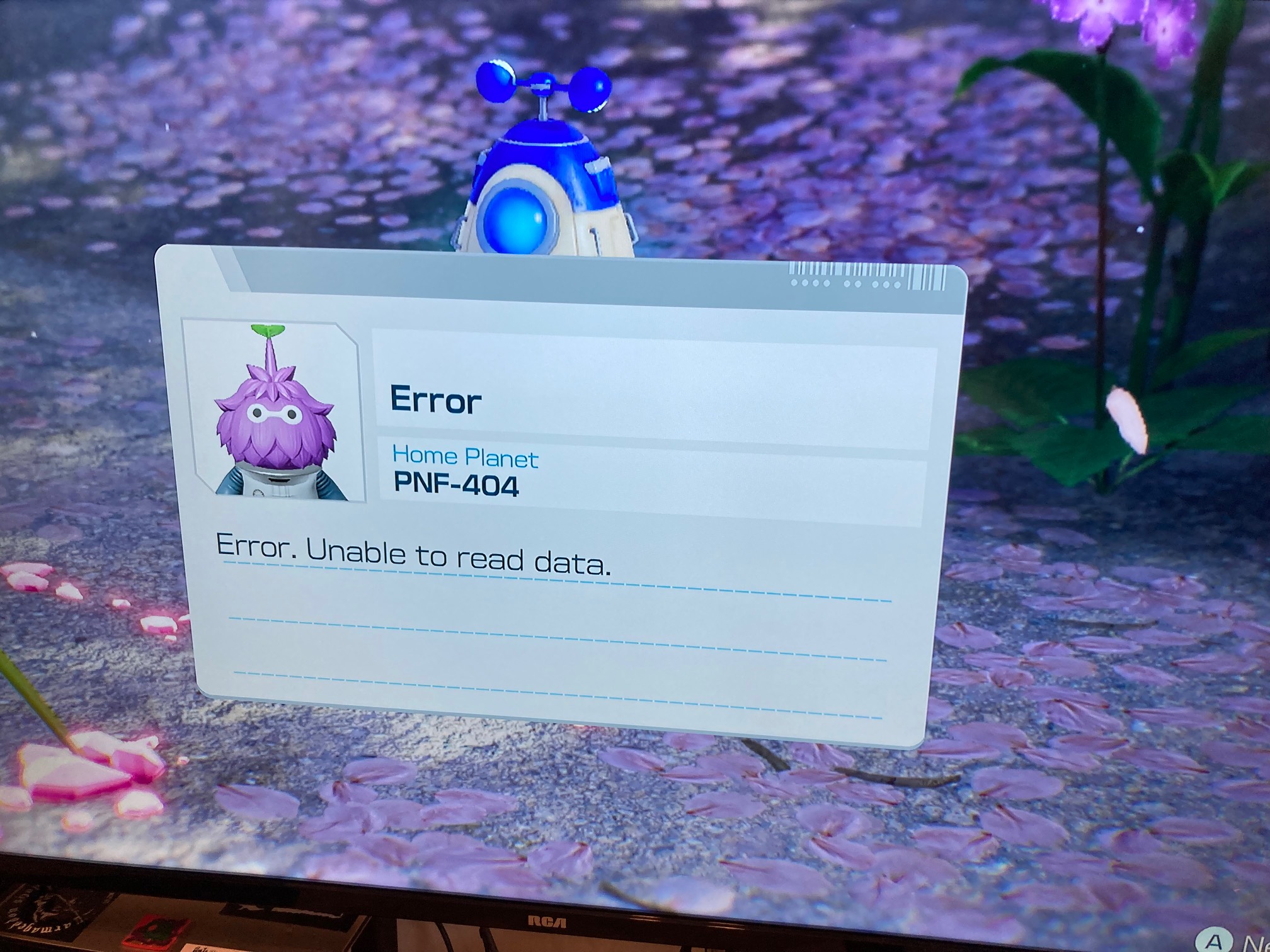 Hey, Error is back!