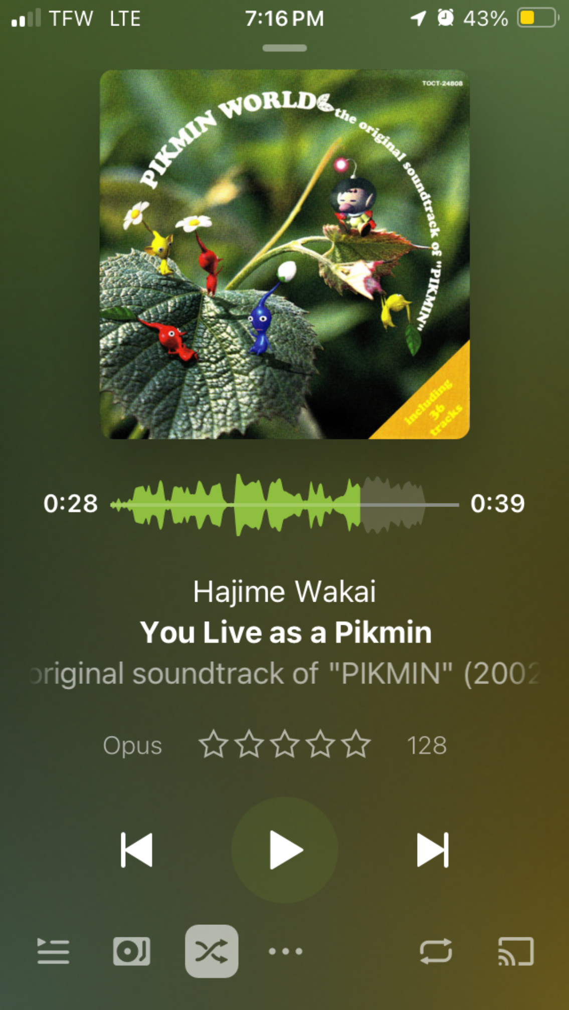 You Live as a Pikmin from the Pikmin World album