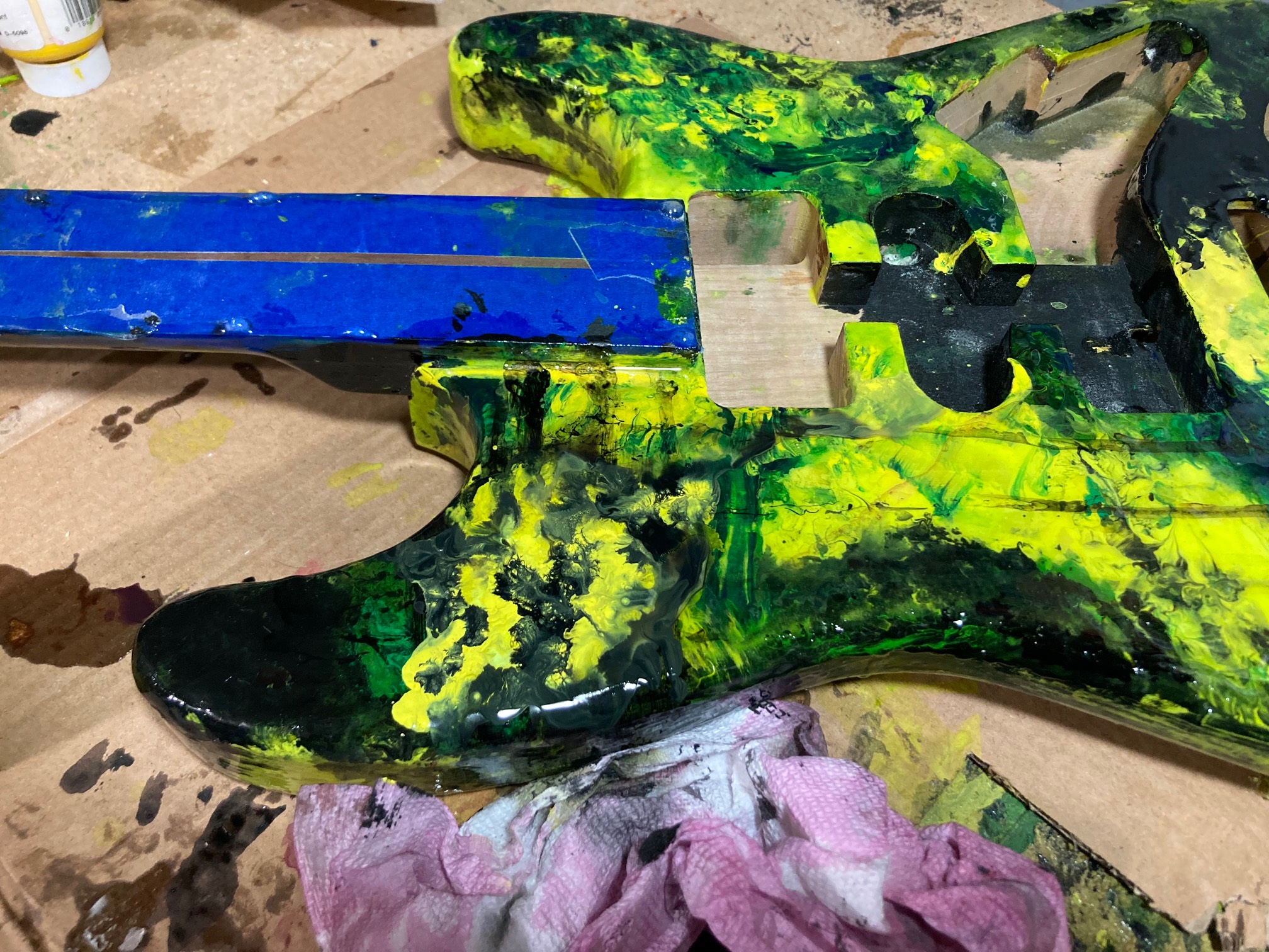 The goal is for this to be the final bit of paint, which is to be followed by the final final layer 