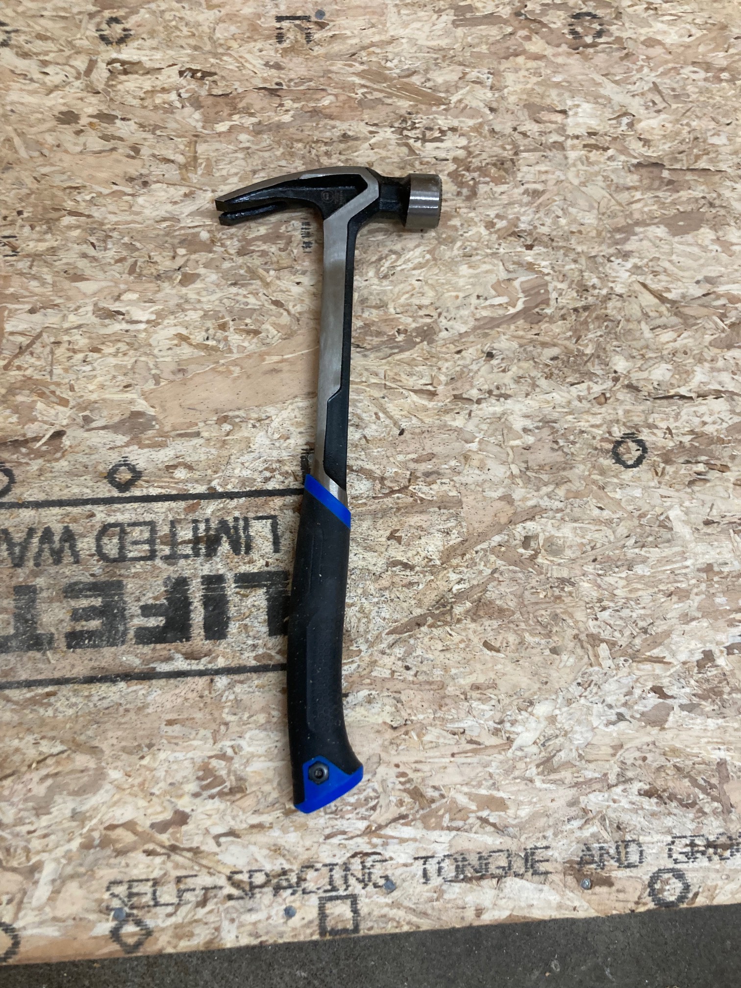 Hammer with fancy grooves