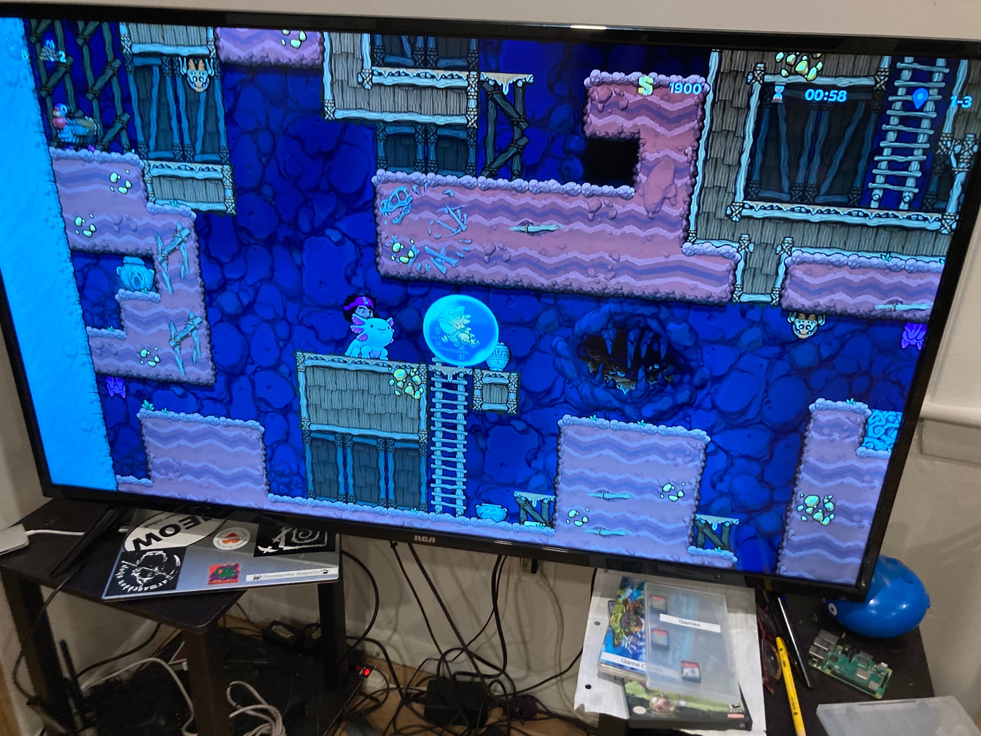 I played way too much Spelunky last night. At the end, I felt the ol’ time wasting regret, but overa