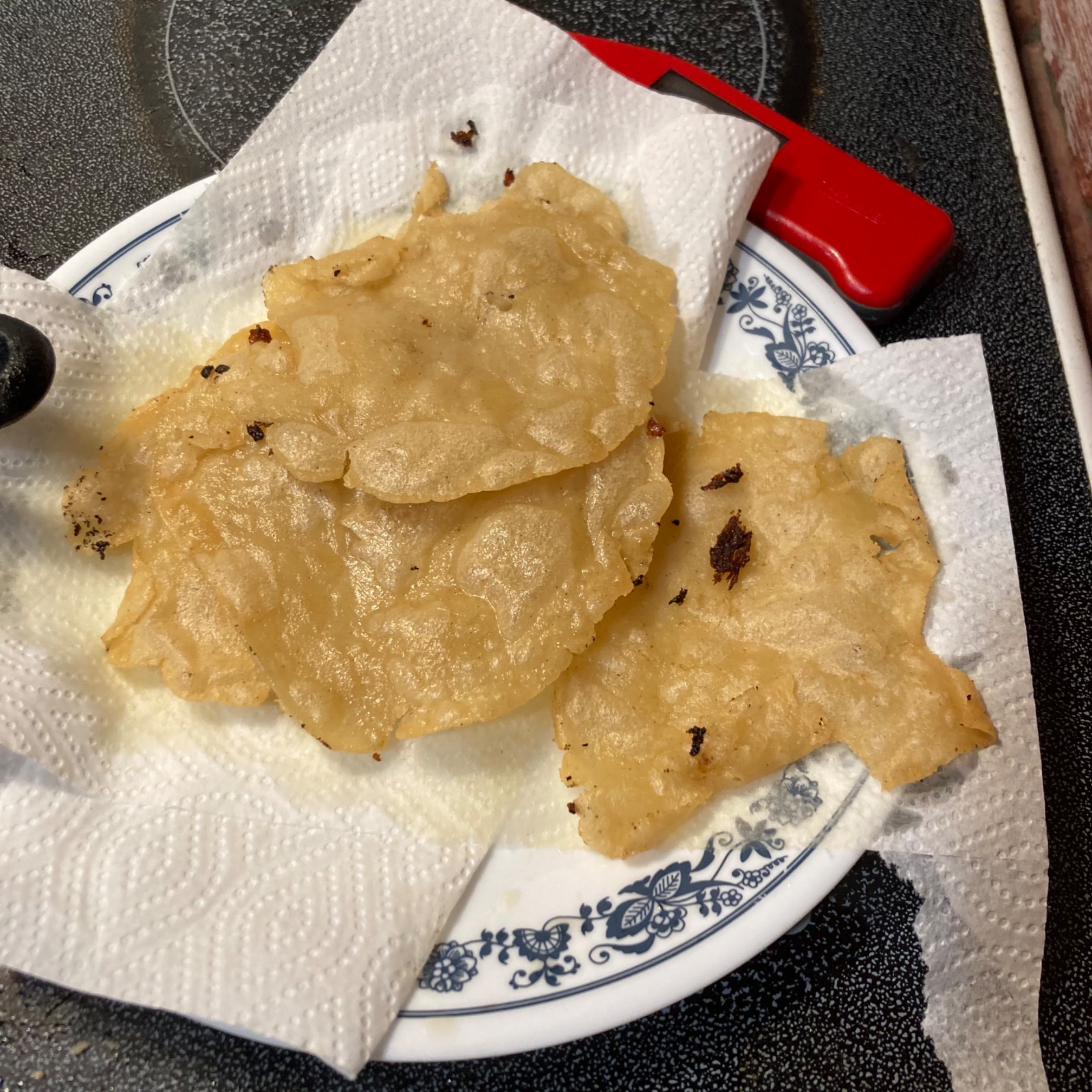 Fried tortillas