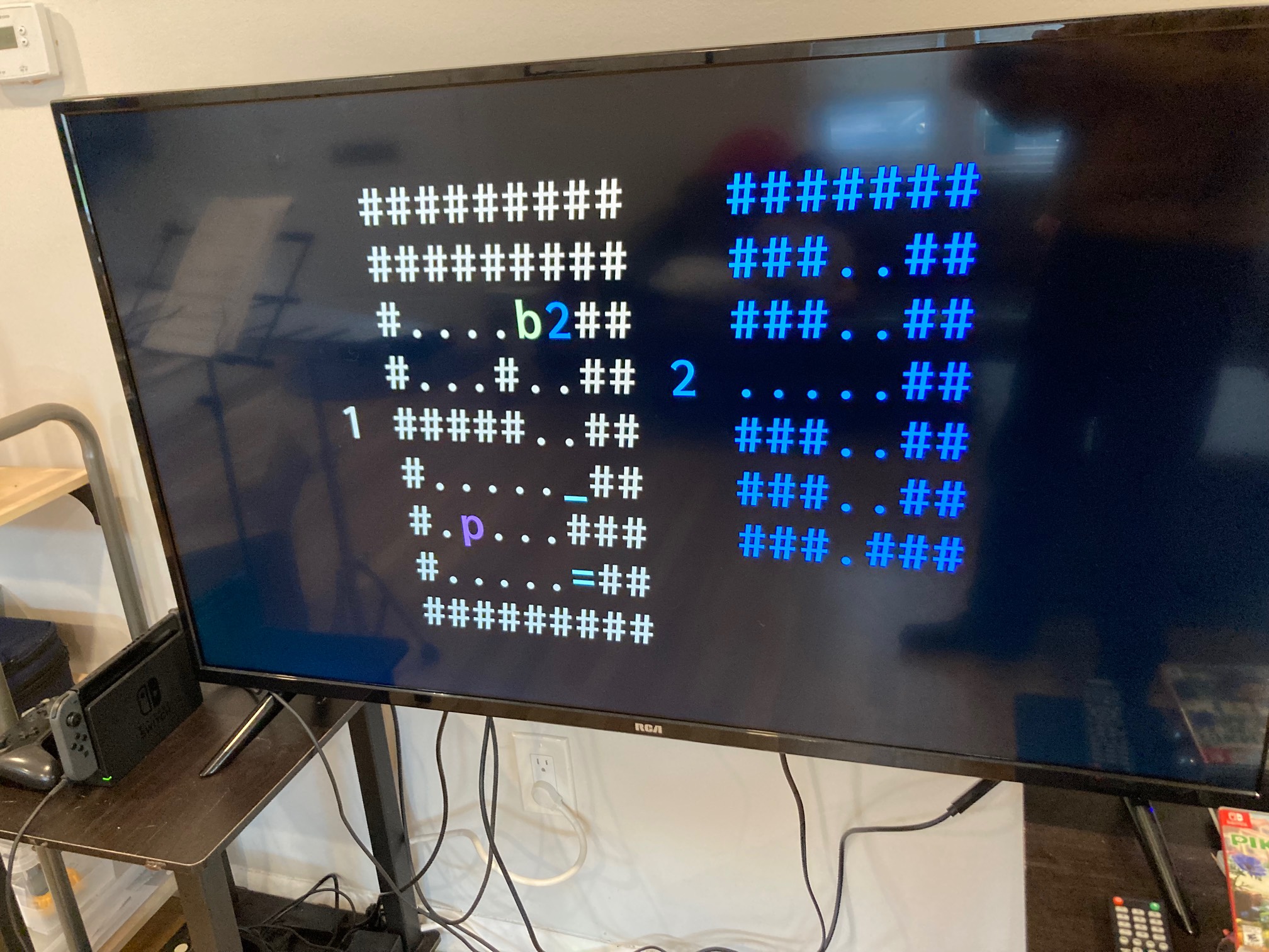 Heh, there’s a Rogue level in Parabox. The guy said “So it’s just the same game, but it’s hard to te