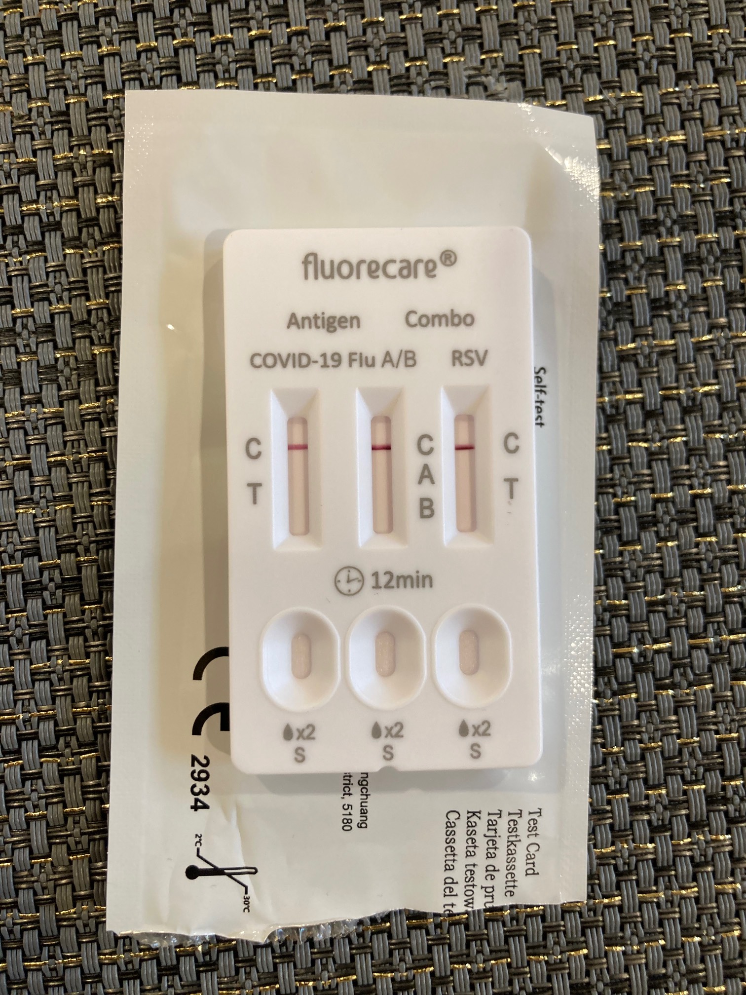 Covid/Flu/RSV test that’s negative