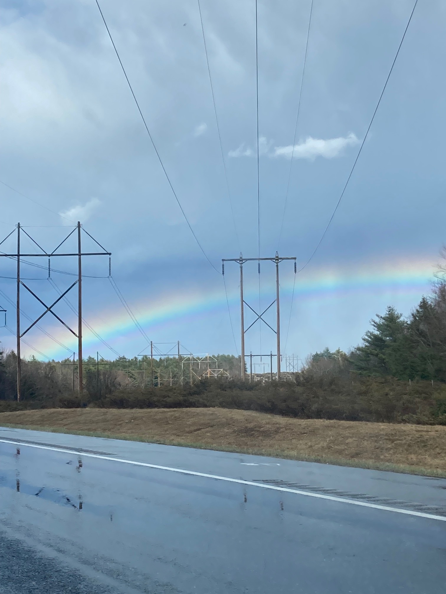 Low rainbow