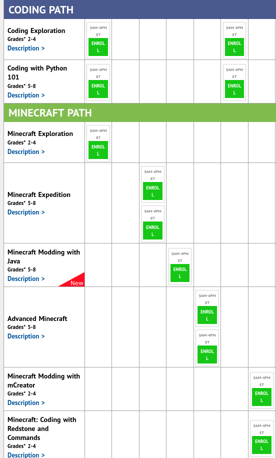 This summer is your big chance to get your degree in Minecraft!