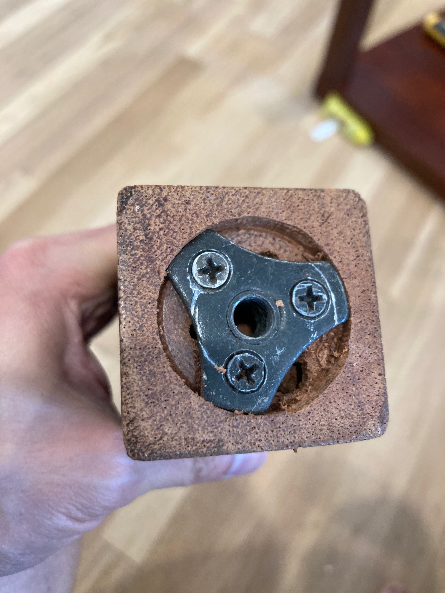 These screws seem pretty tight? I have this post so I can measure how quickly they rip apart the woo