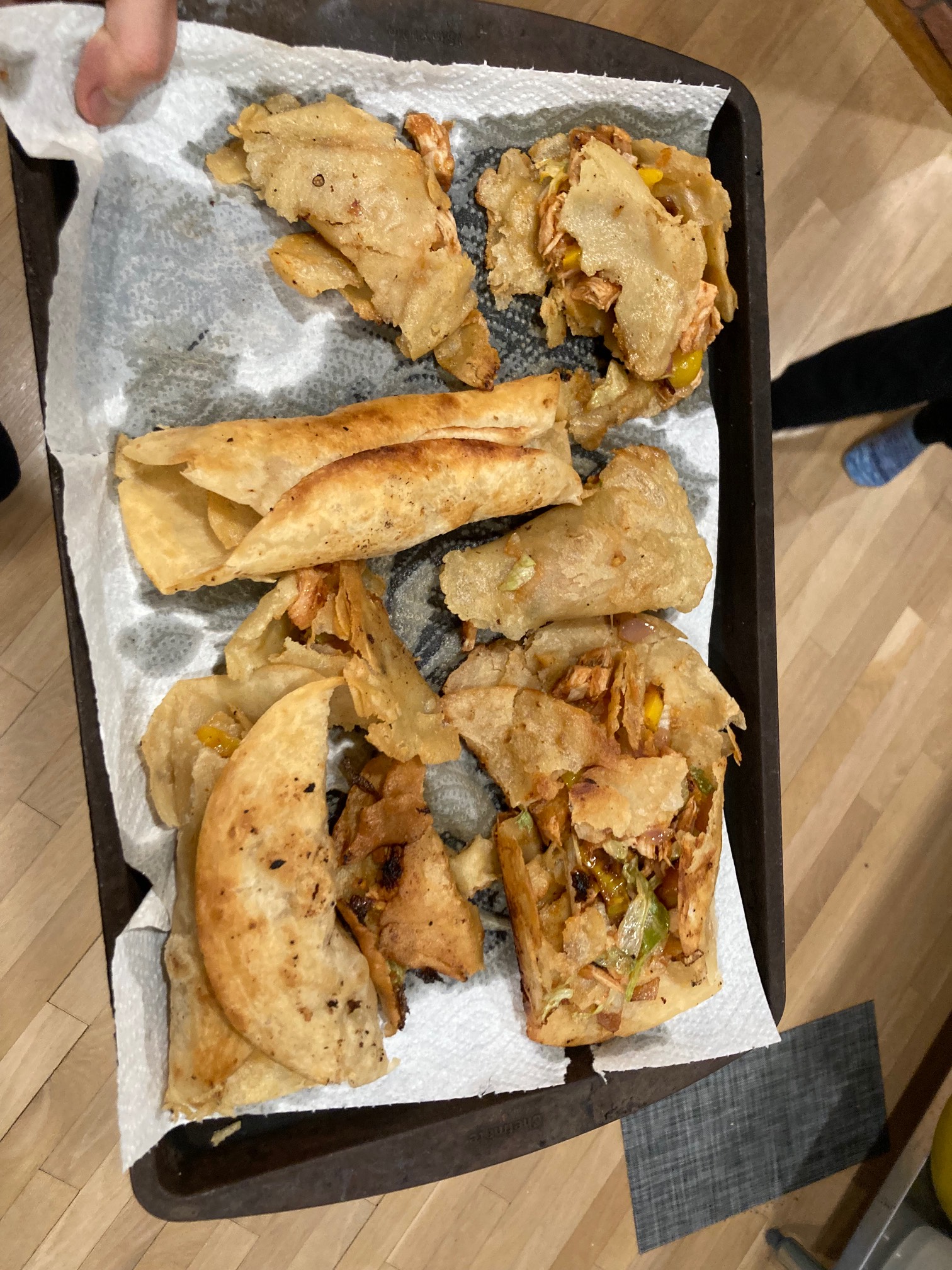 Misshapen taquitoids