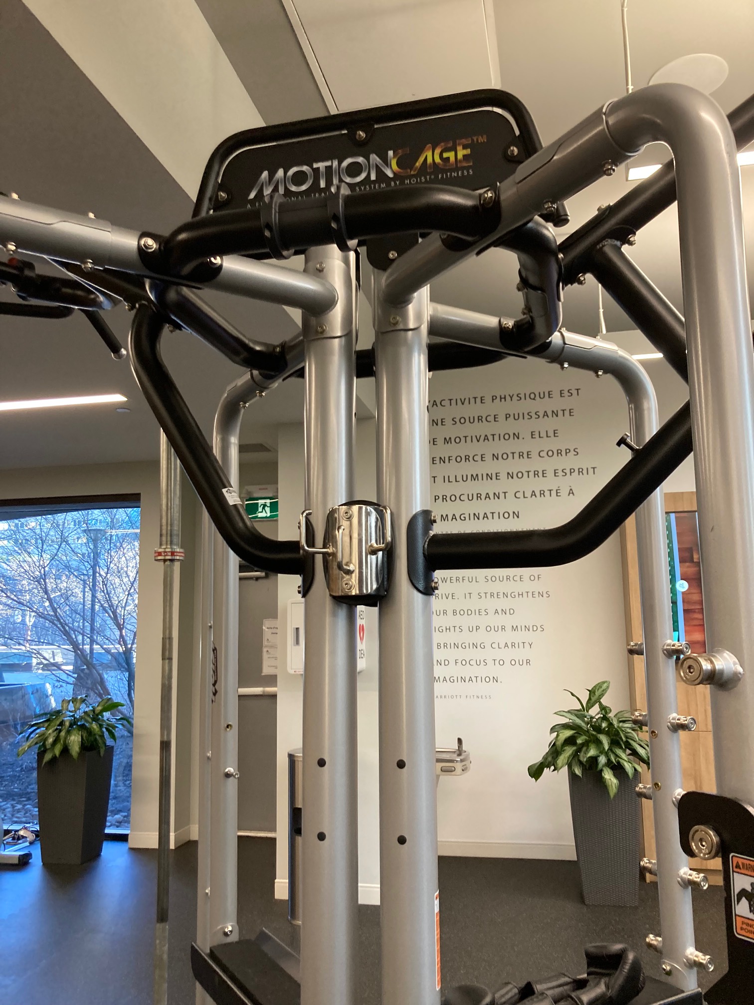 Weird exercise machine