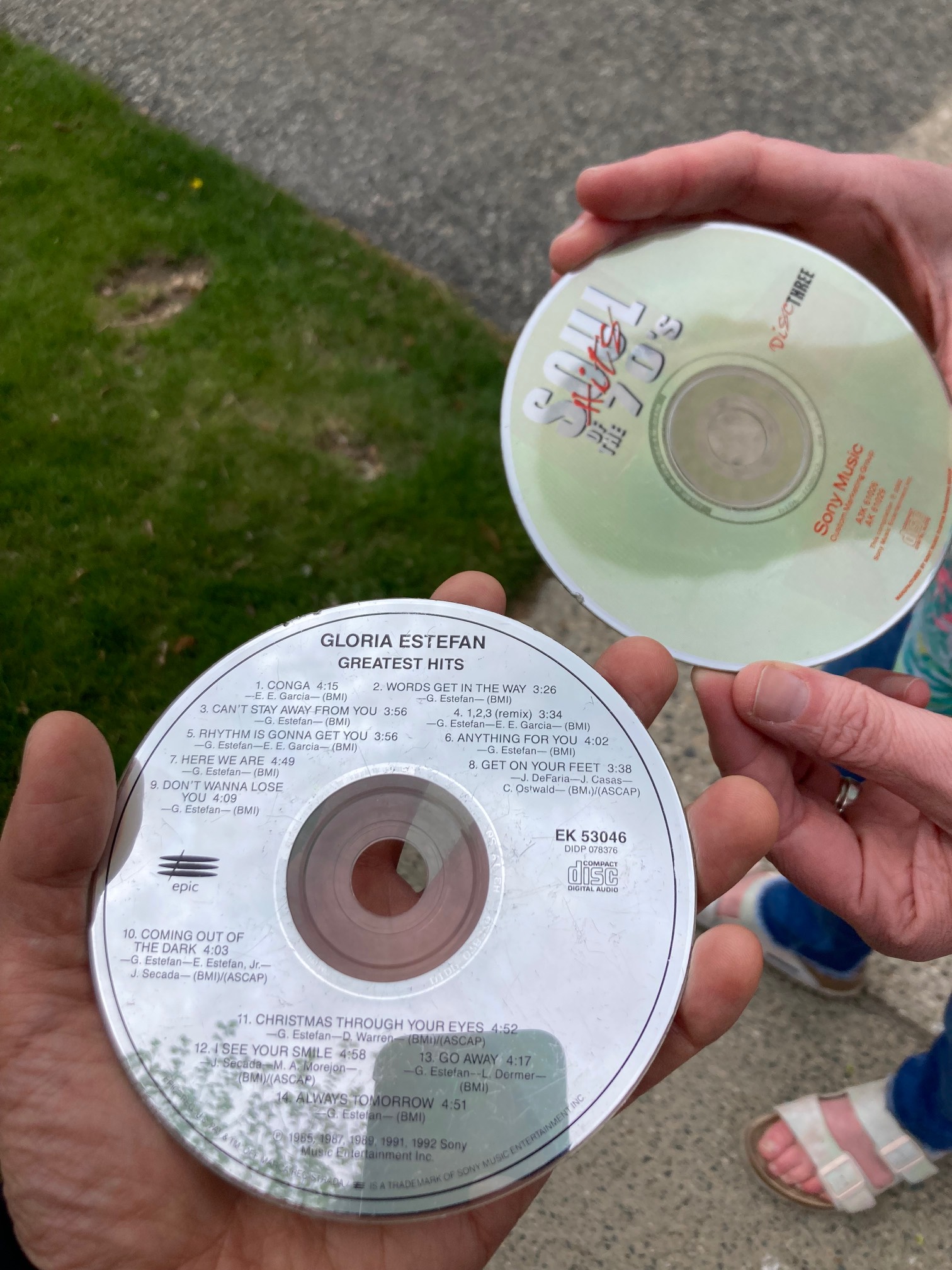 Gloria Estefan and Soul of the ‘70s CDs