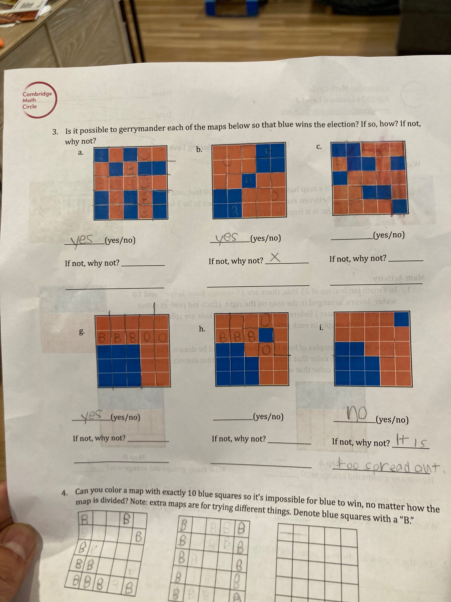 Gerrymandering math worksheet 
