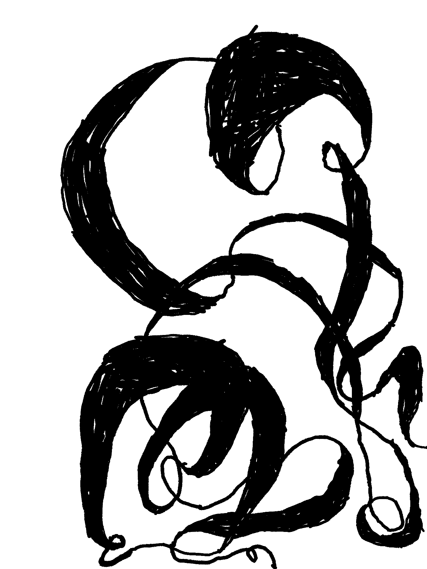 The guy's abstract art
