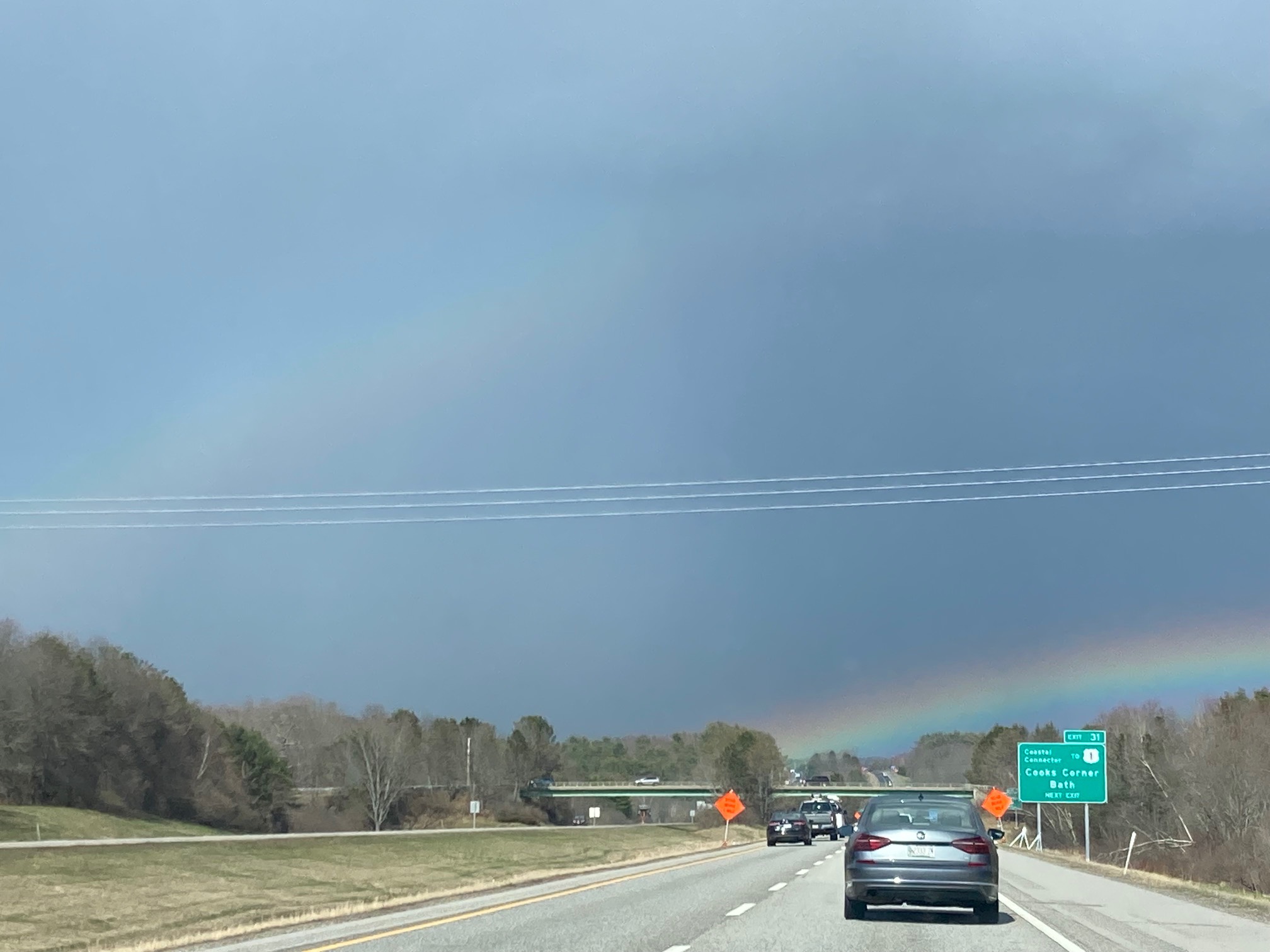 Low rainbow