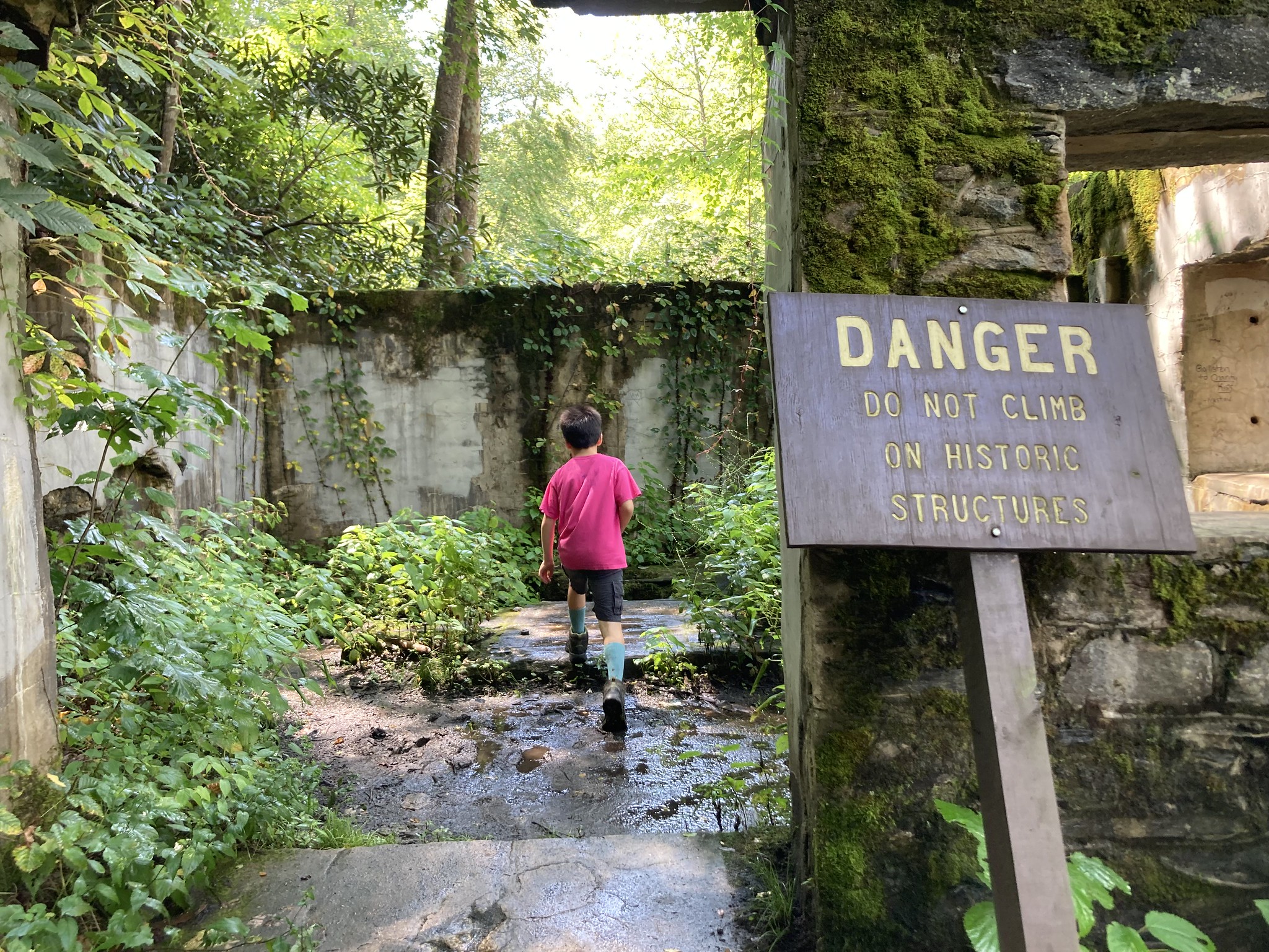 Sign that says 